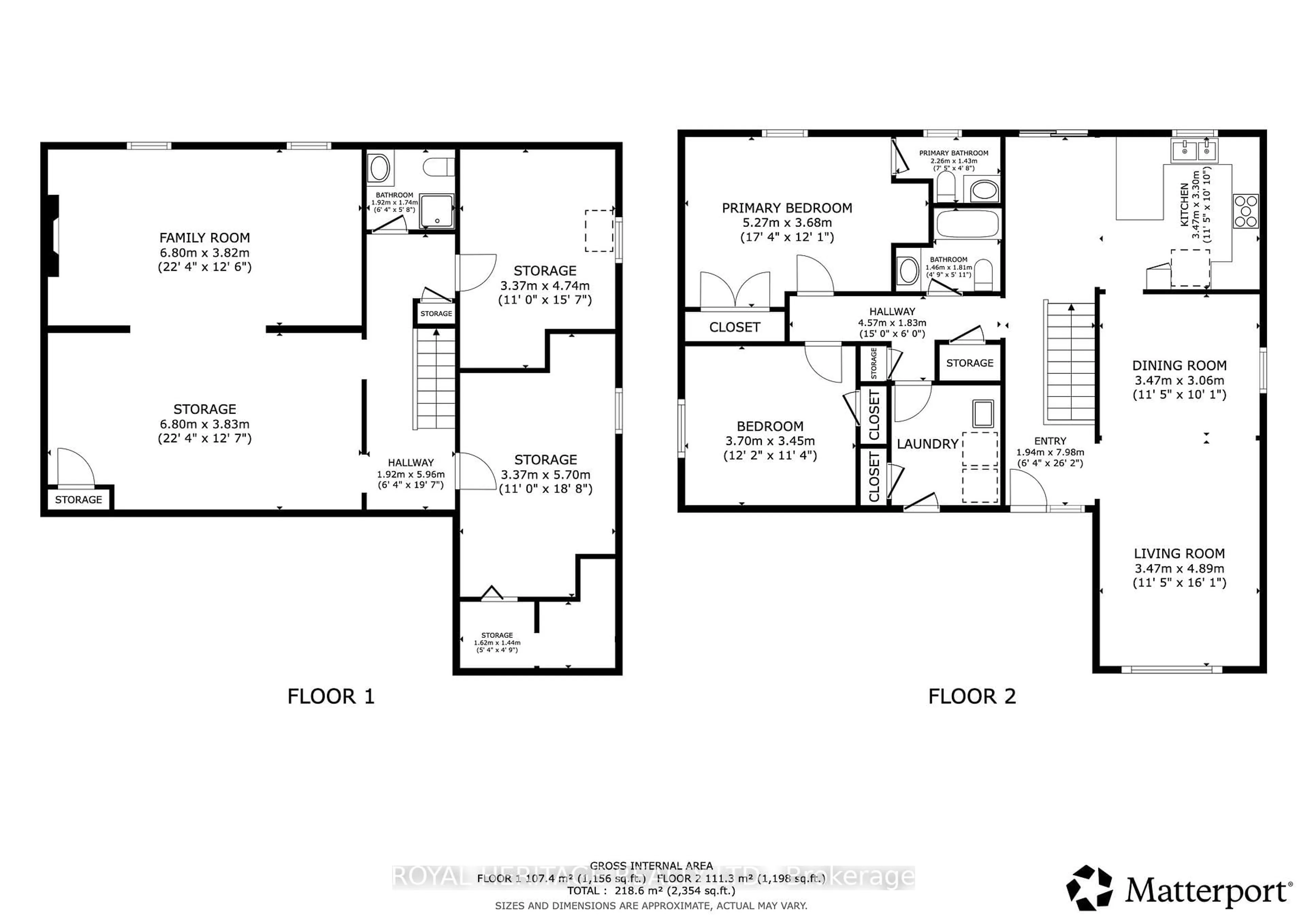 Floor plan for 322 Victoria Ave, Kawartha Lakes Ontario K9V 5T6
