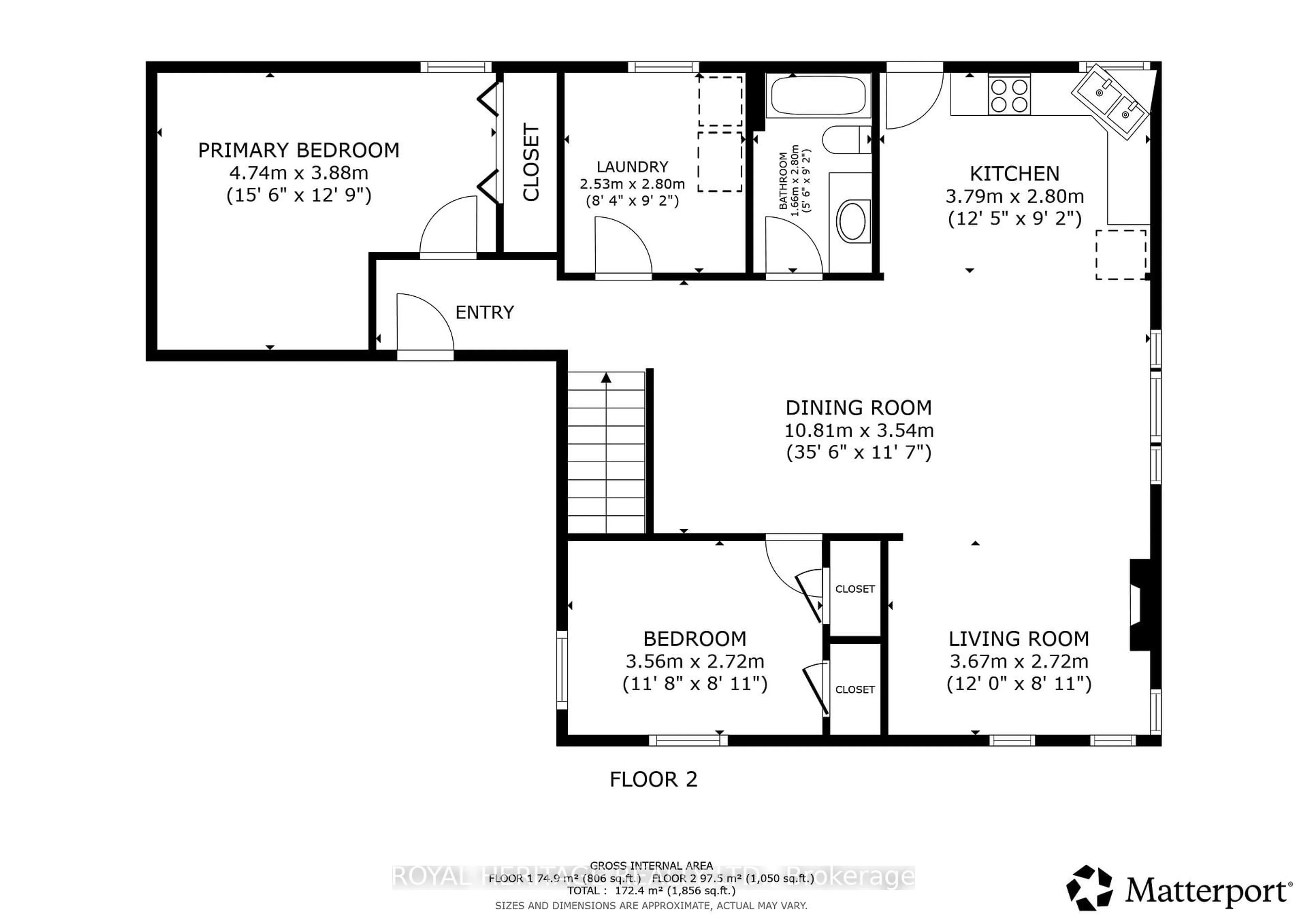 Floor plan for 2291 County Rd 36, Kawartha Lakes Ontario K0M 1L0