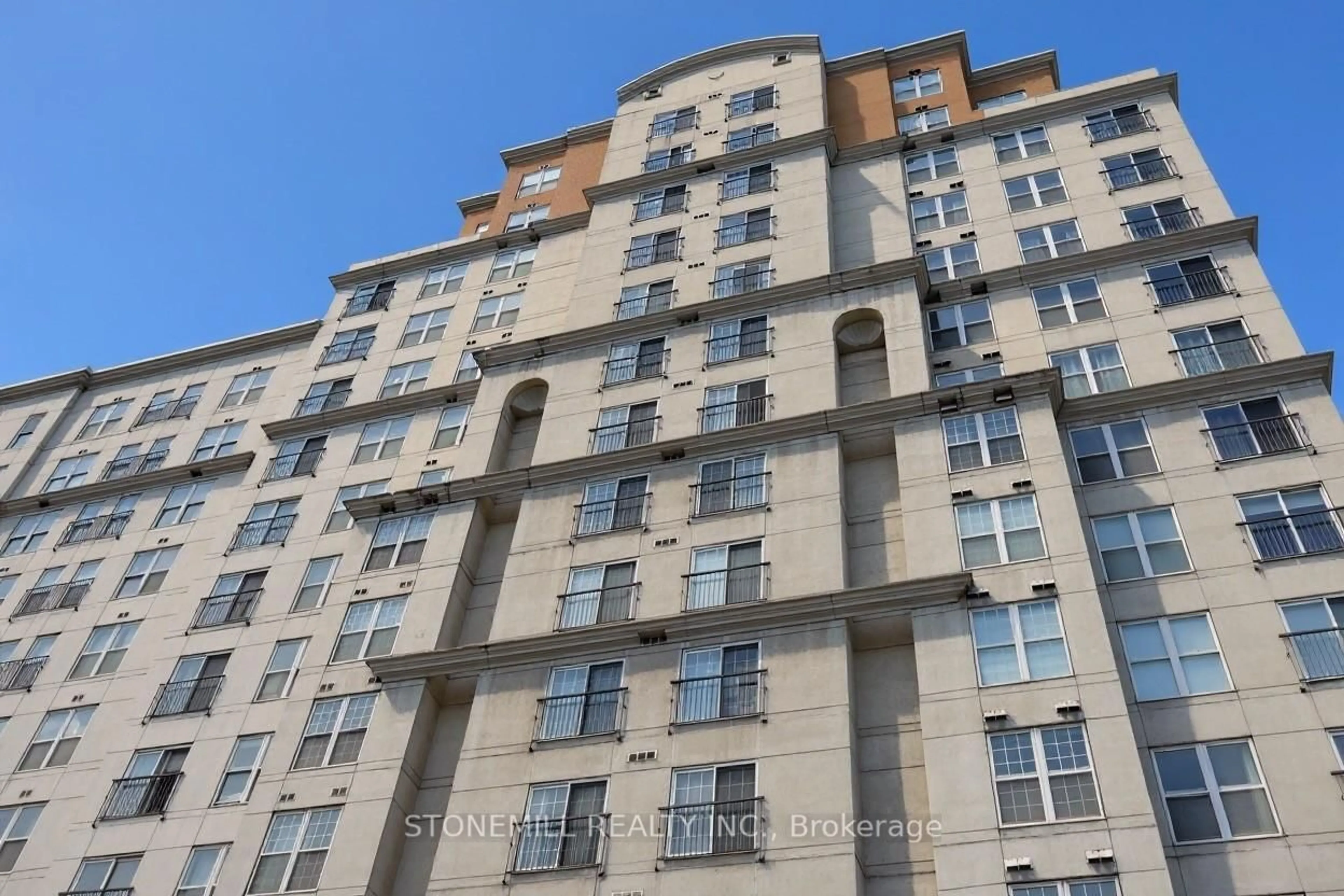 Balcony in the apartment, building for 135 James St #701, Hamilton Ontario L8P 2Z6
