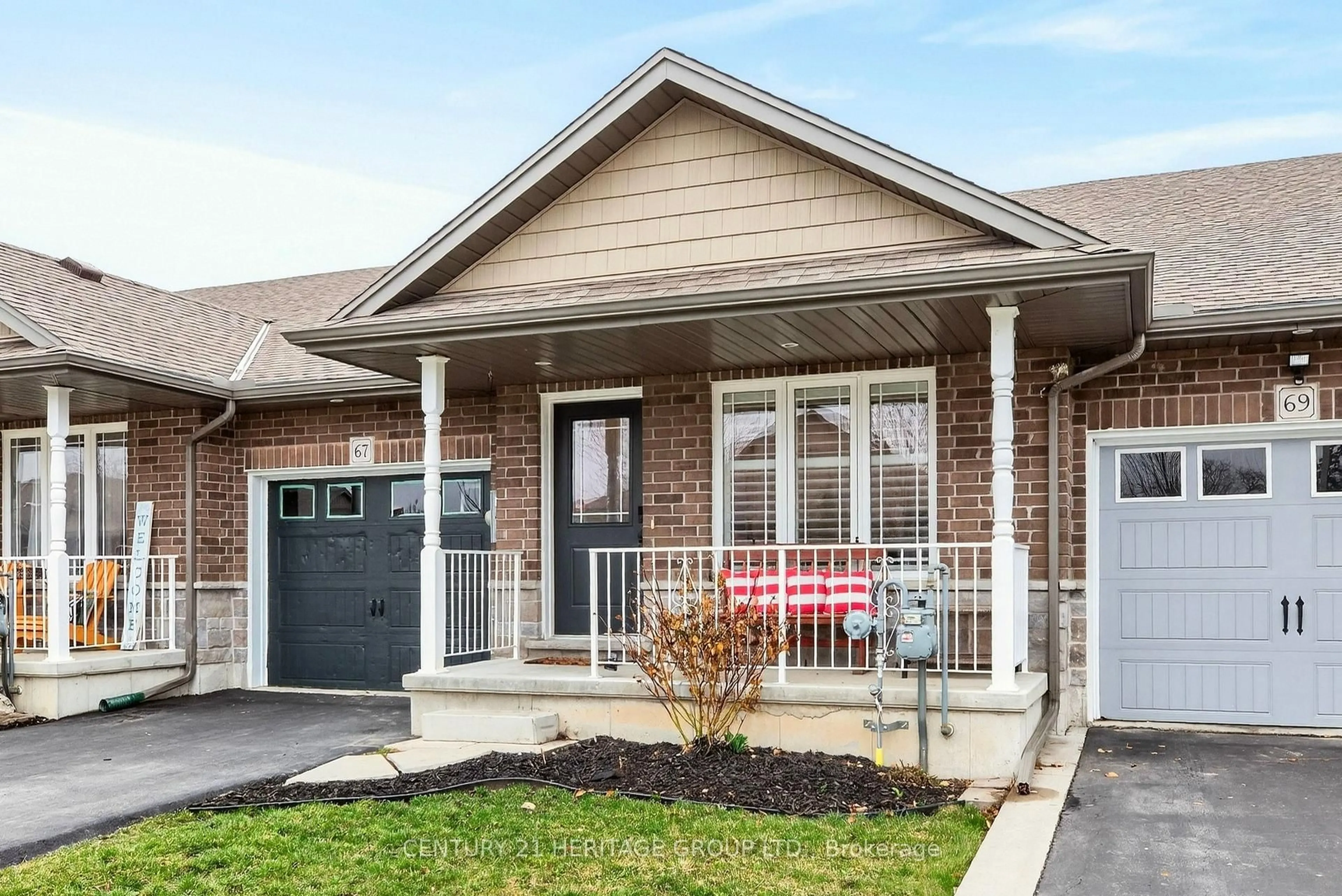 Home with brick exterior material, street for 67 MacNeil Crt, Haldimand Ontario N0A 1H0
