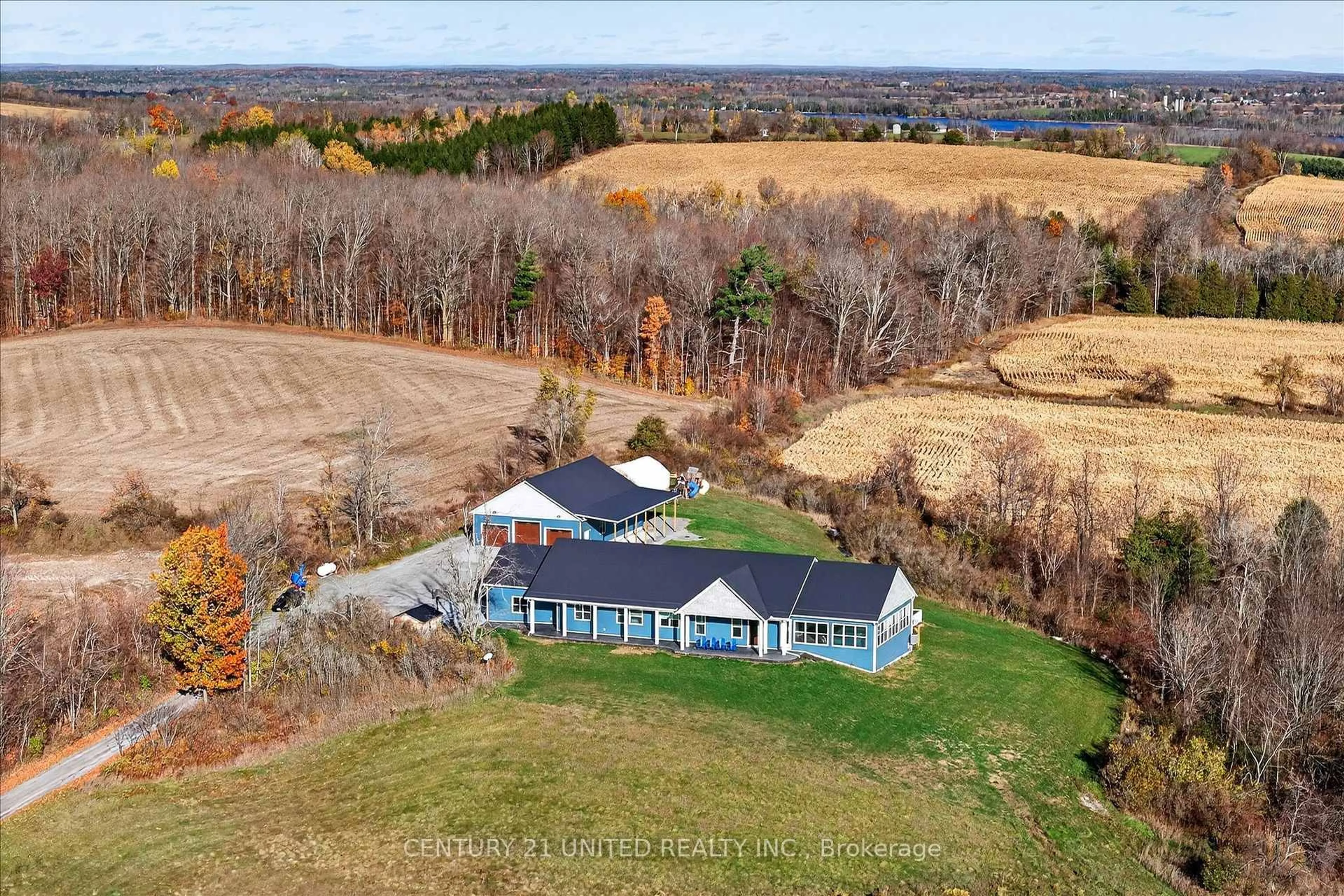 A pic from outside/outdoor area/front of a property/back of a property/a pic from drone, unknown for 1717 Asphodel 10th Line, Asphodel-Norwood Ontario K0L 2V0