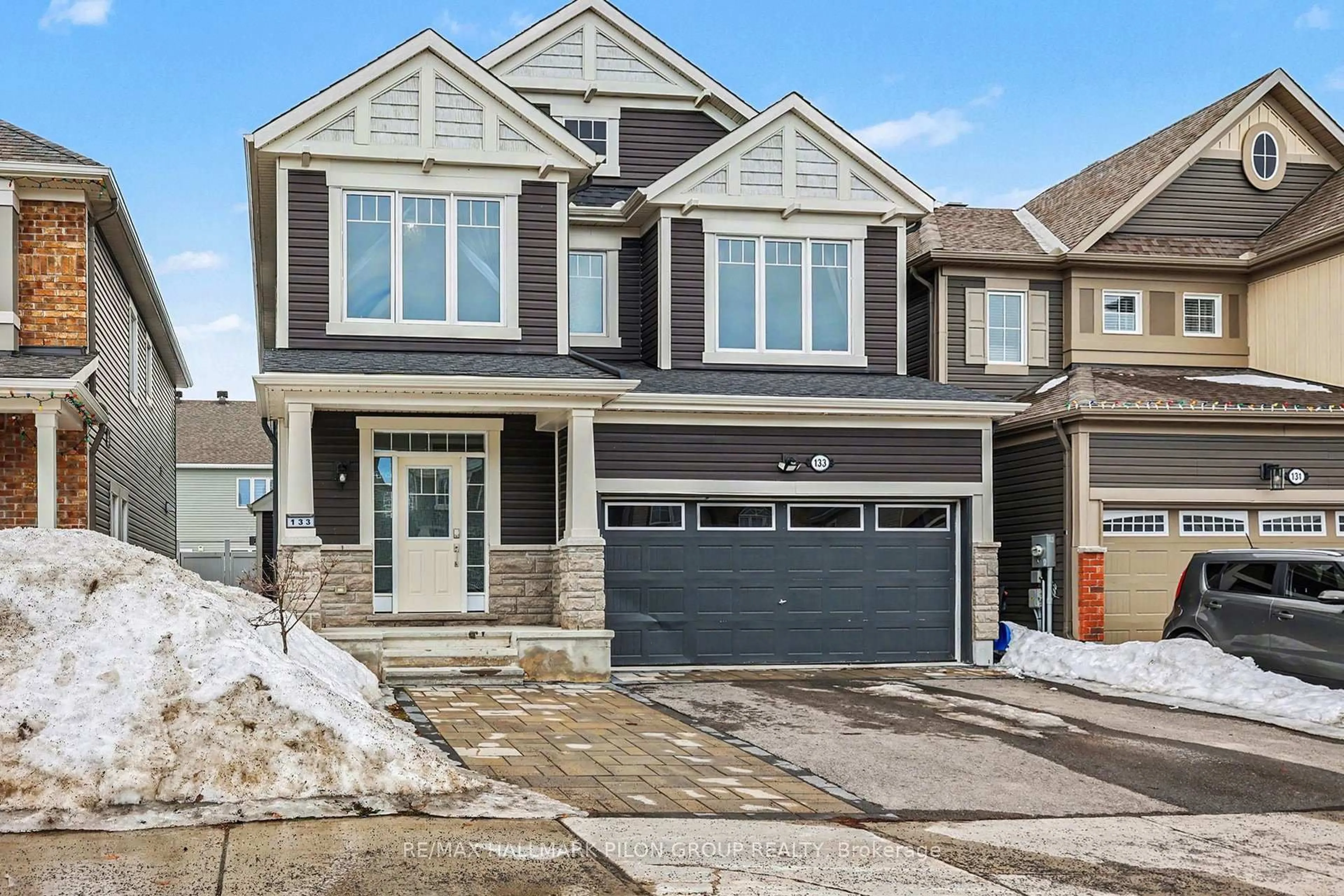 Home with brick exterior material, street for 133 Mandalay St, Ottawa Ontario K4A 1A6