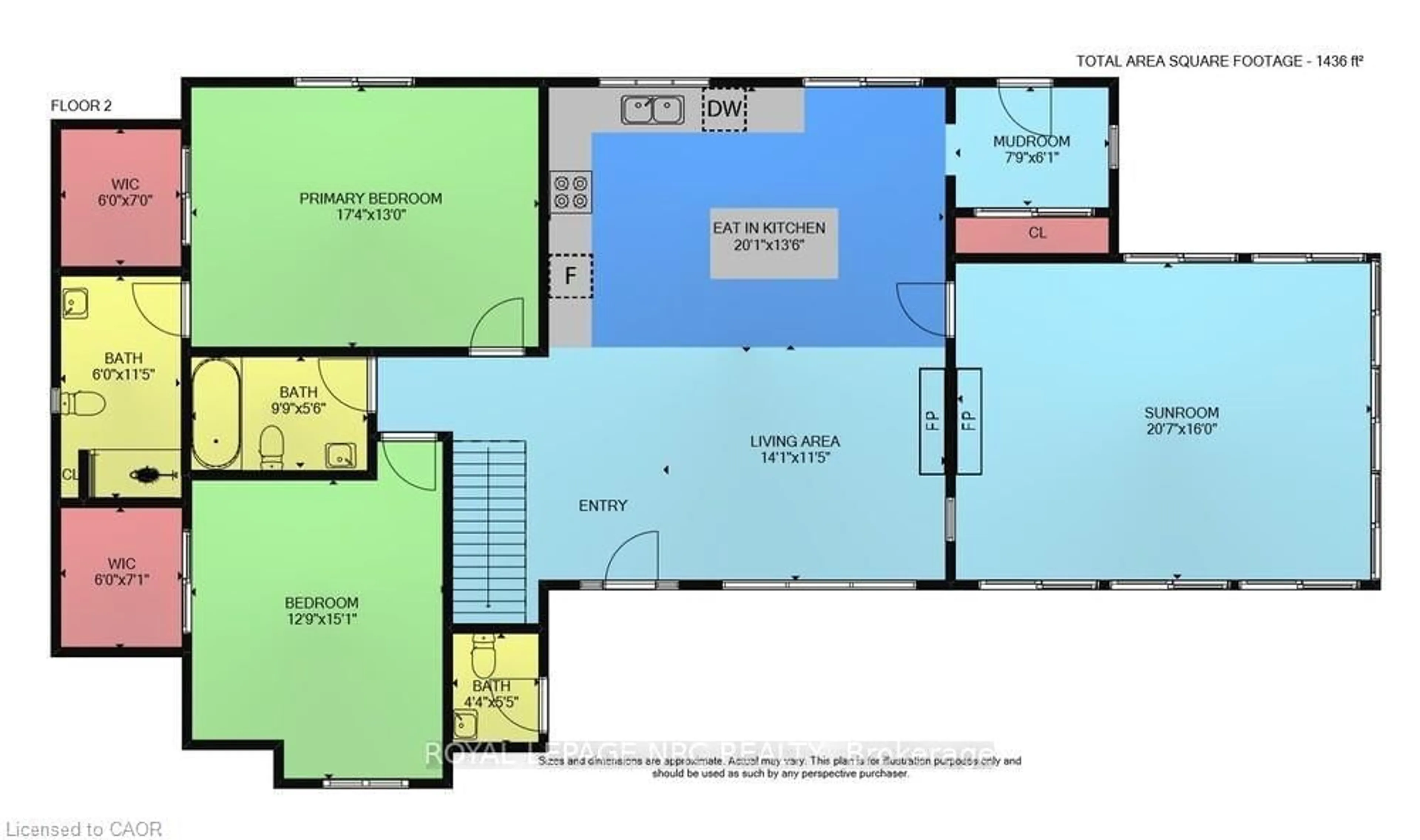 Floor plan for 352 Moulton-Aiken Rd, Haldimand Ontario N1A 2W5