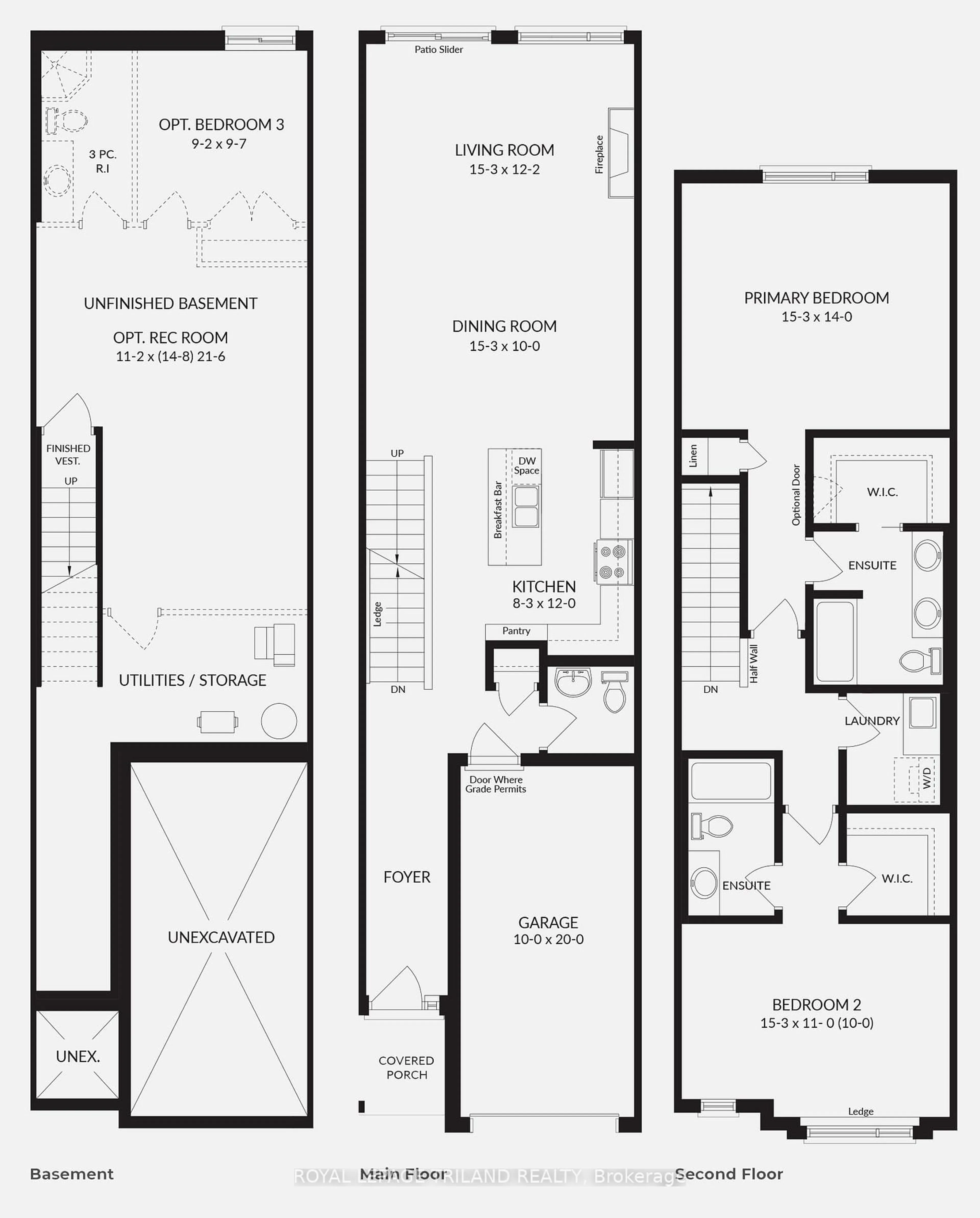 Floor plan for 784 Banyan Lane, London North Ontario N6G 0A6