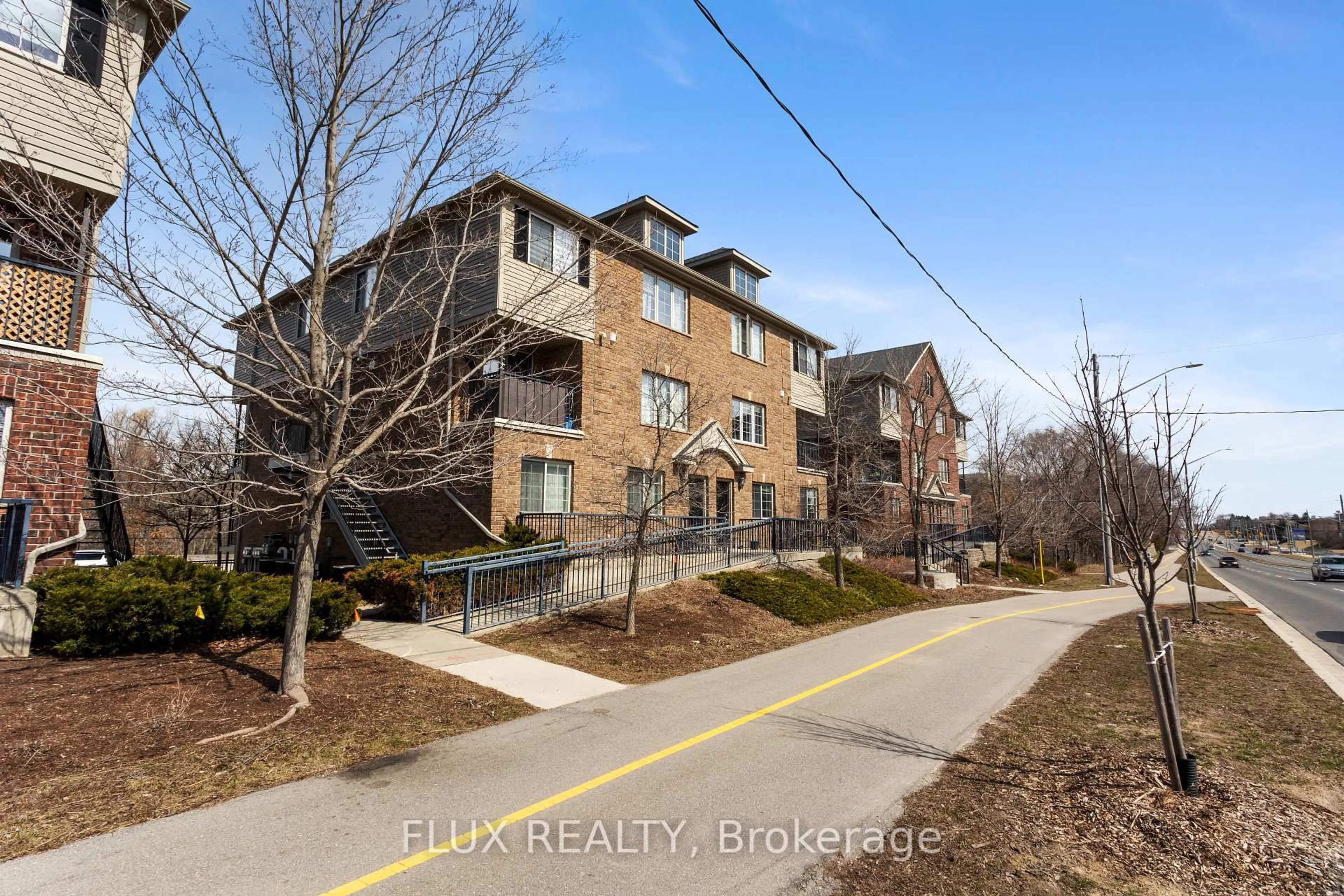 A pic from outside/outdoor area/front of a property/back of a property/a pic from drone, street for 950 Highland Rd #20, Kitchener Ontario N2N 0A5