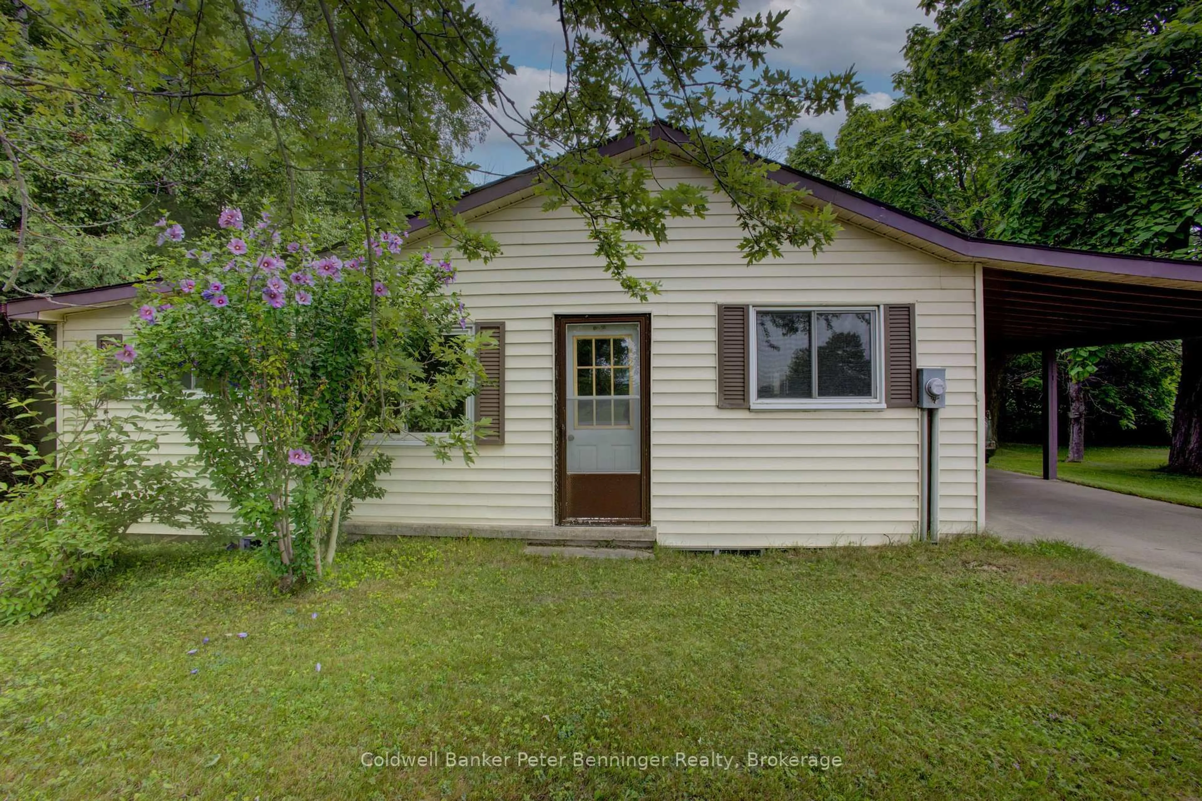 A pic from outside/outdoor area/front of a property/back of a property/a pic from drone, street for 3128 Bruce Road 15 Rd, Kincardine Ontario N0G 2T0