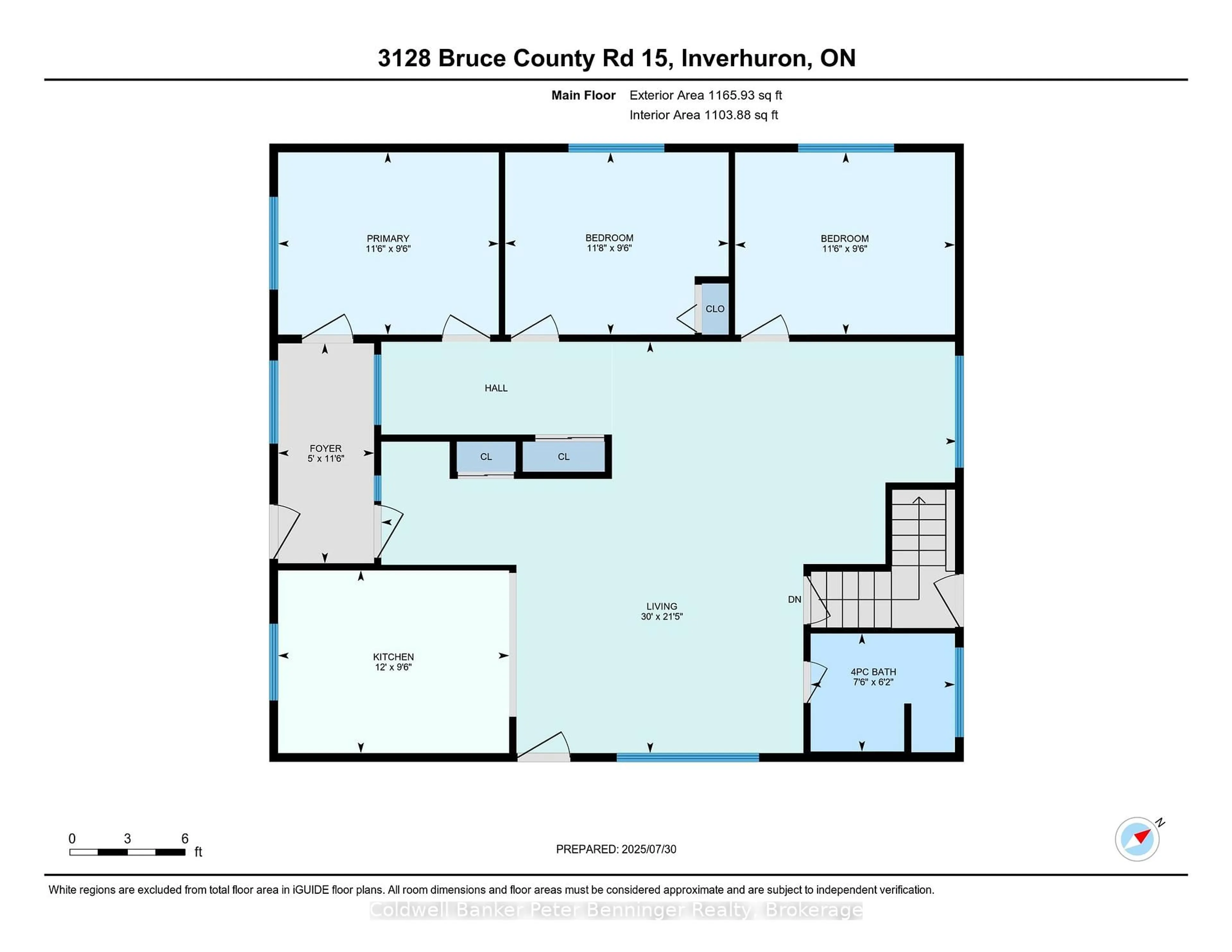 Floor plan for 3128 Bruce Road 15 Rd, Kincardine Ontario N0G 2T0