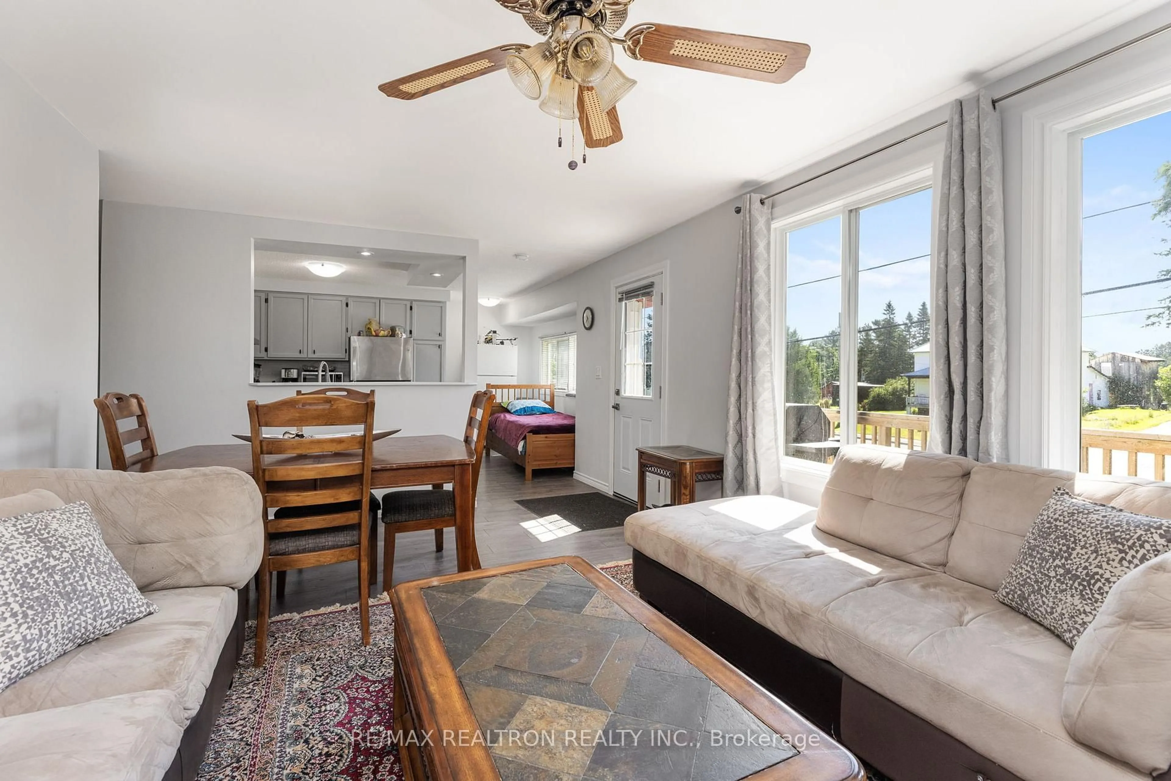 Living room with furniture, unknown for 2250 Hwy 124, Whitestone Ontario P0A 1G0