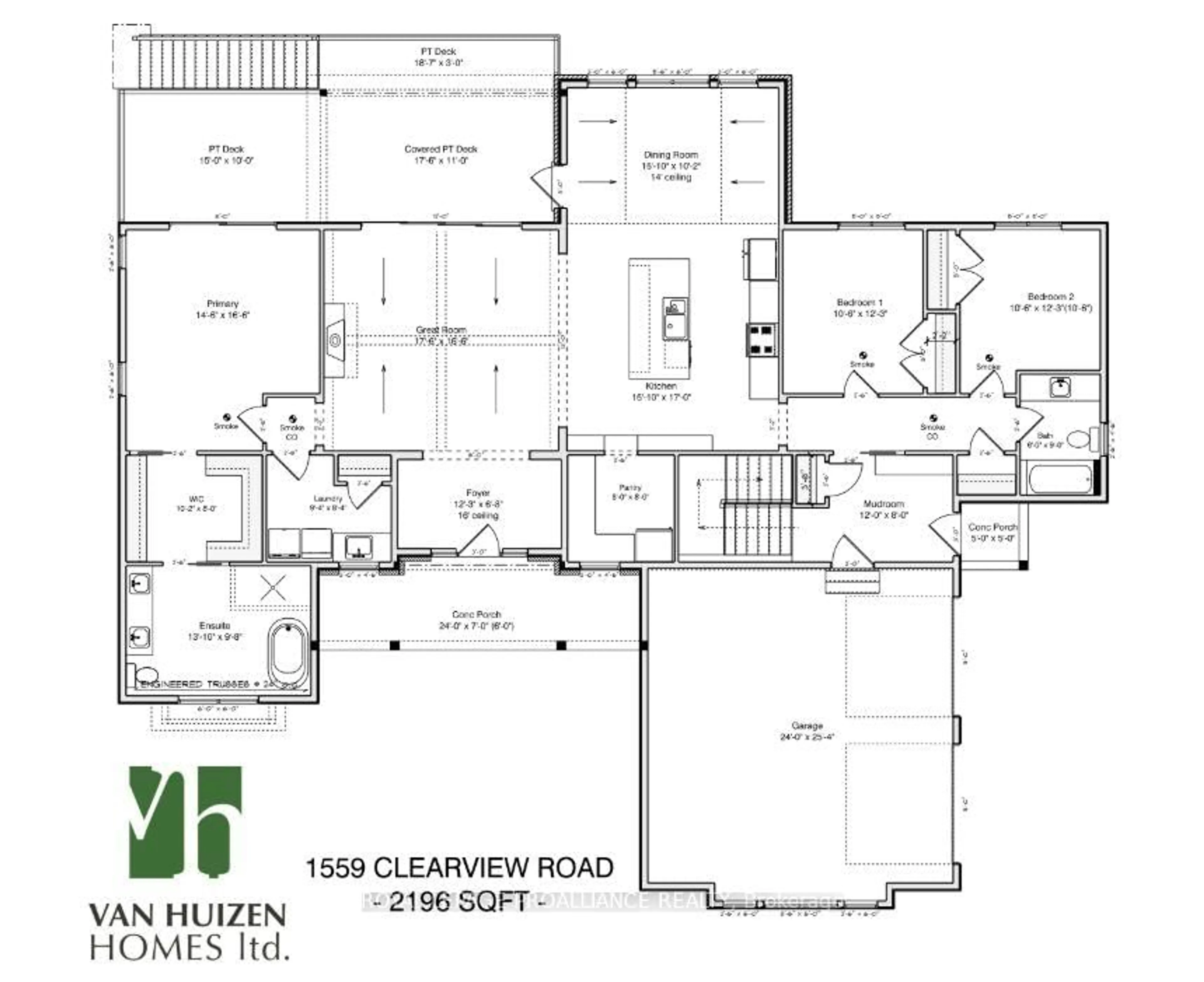 Floor plan for 1567 Clearview Rd, Belleville Ontario K0K 2Y0