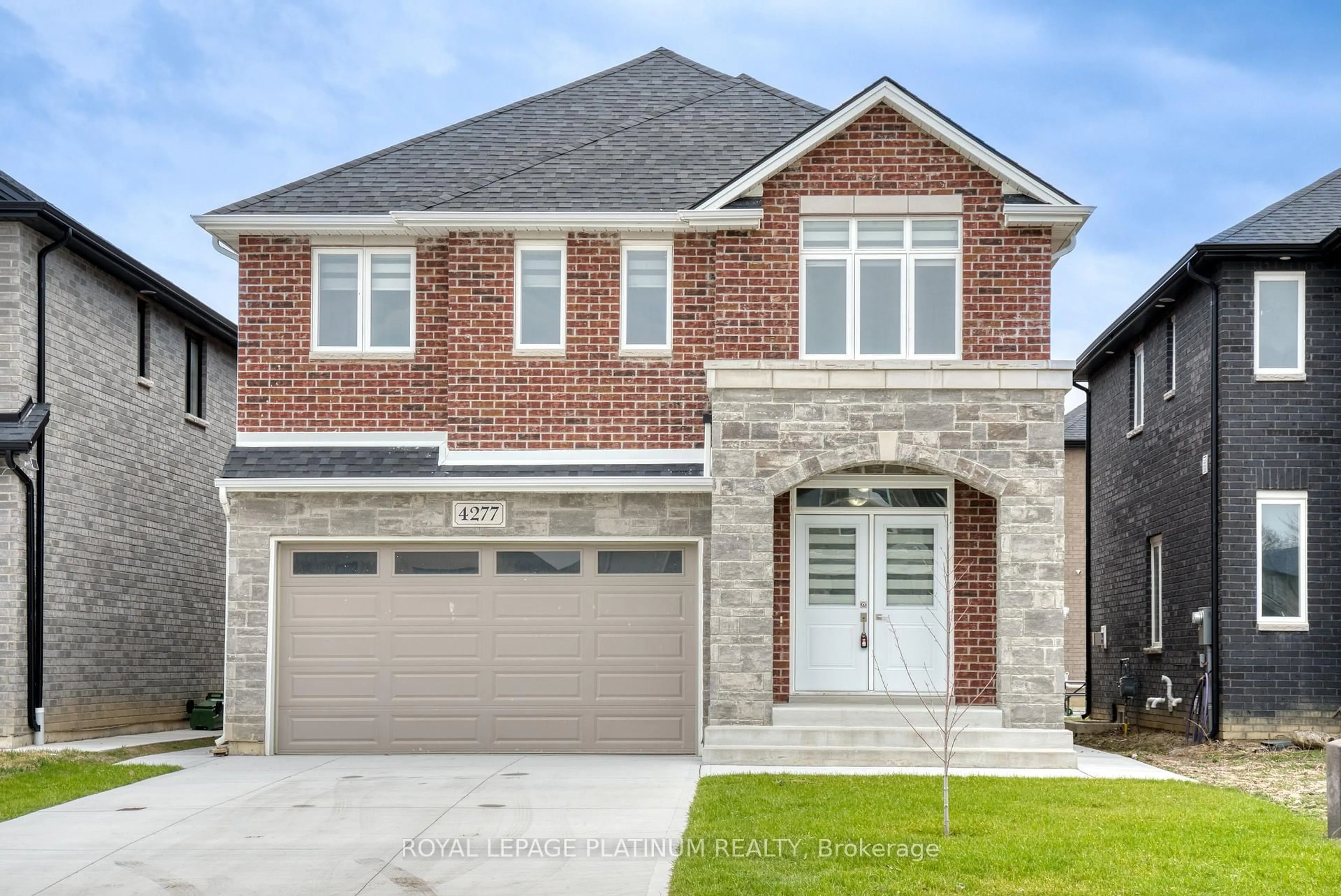 Home with brick exterior material, street for 4277 John Ross Crt, Windsor Ontario N8W 0B5