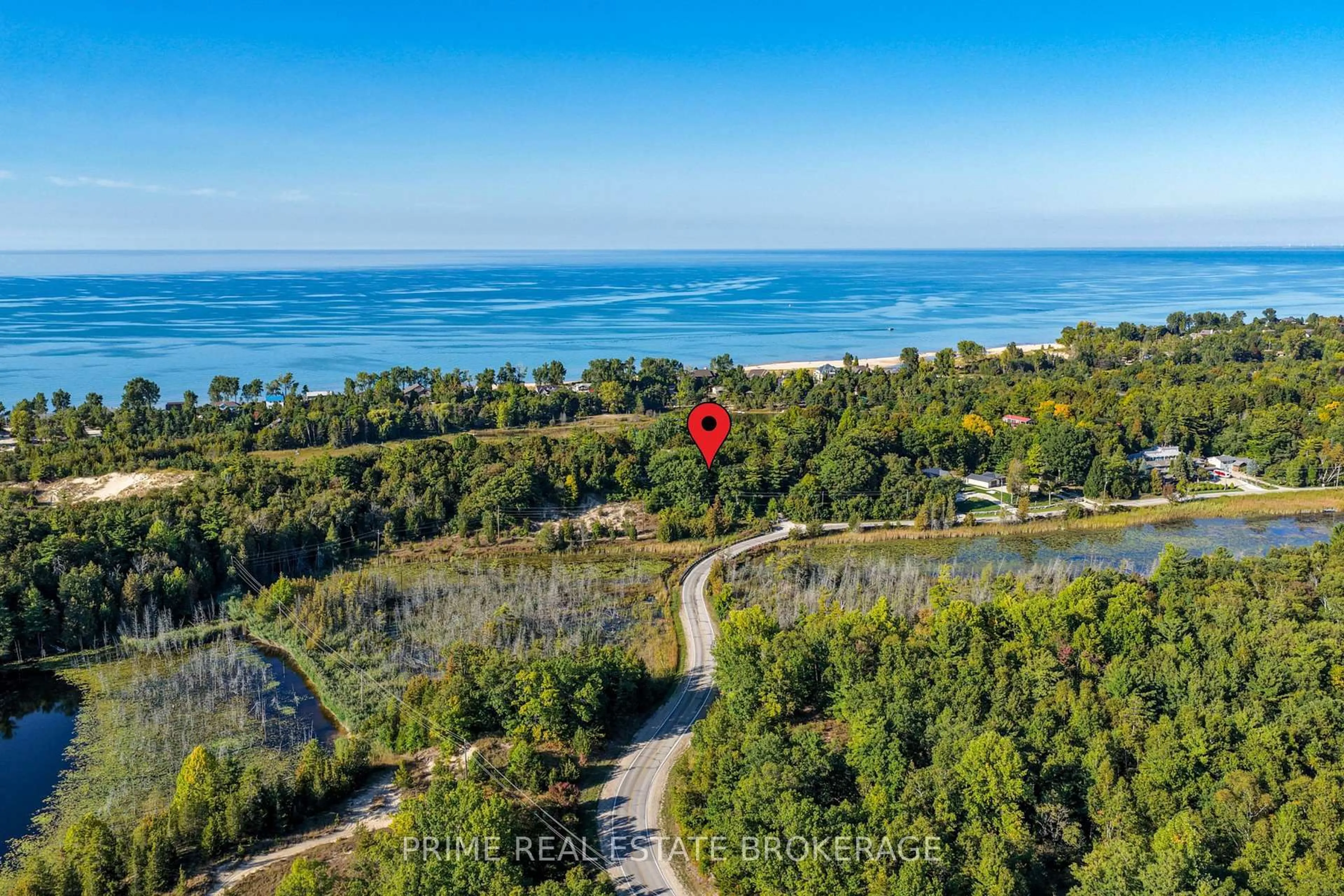 A pic from outside/outdoor area/front of a property/back of a property/a pic from drone, water/lake/river/ocean view for 7166 Outer Dr, Lambton Shores Ontario N0M 2L0