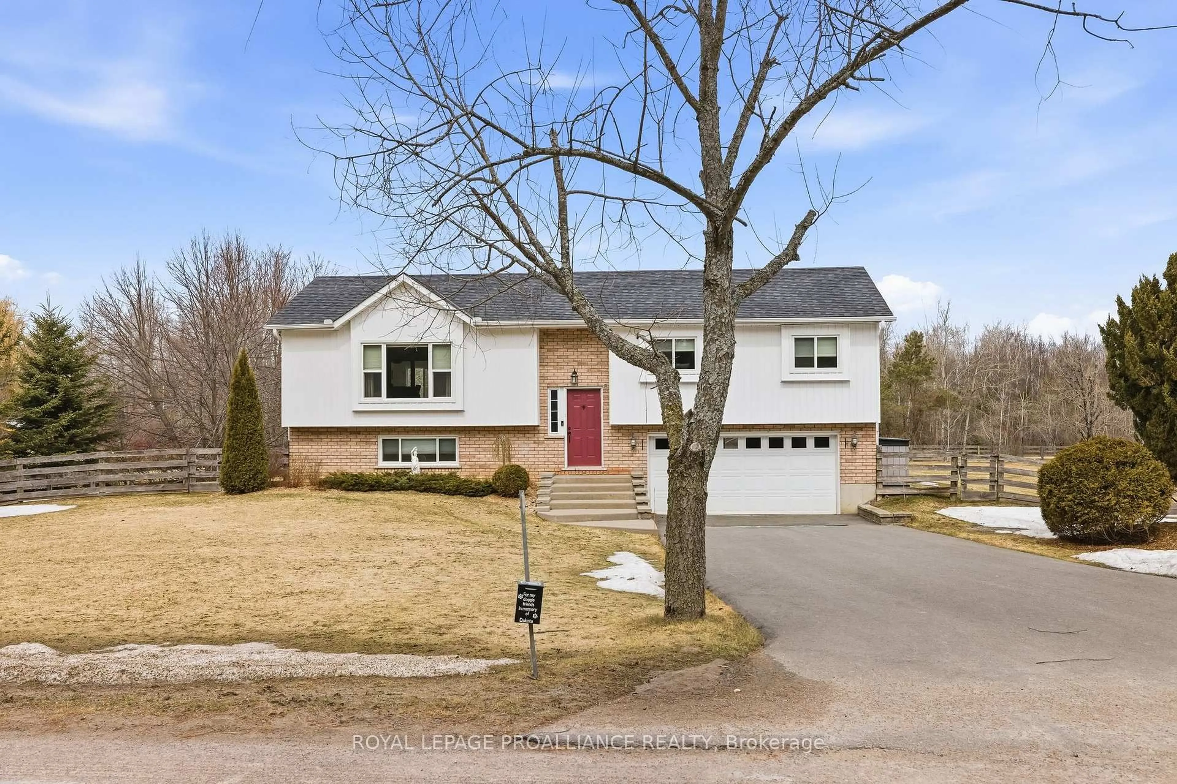 Home with brick exterior material, street for 1478 Cedar Valley Rd, Cavan Monaghan Ontario K0L 1V0