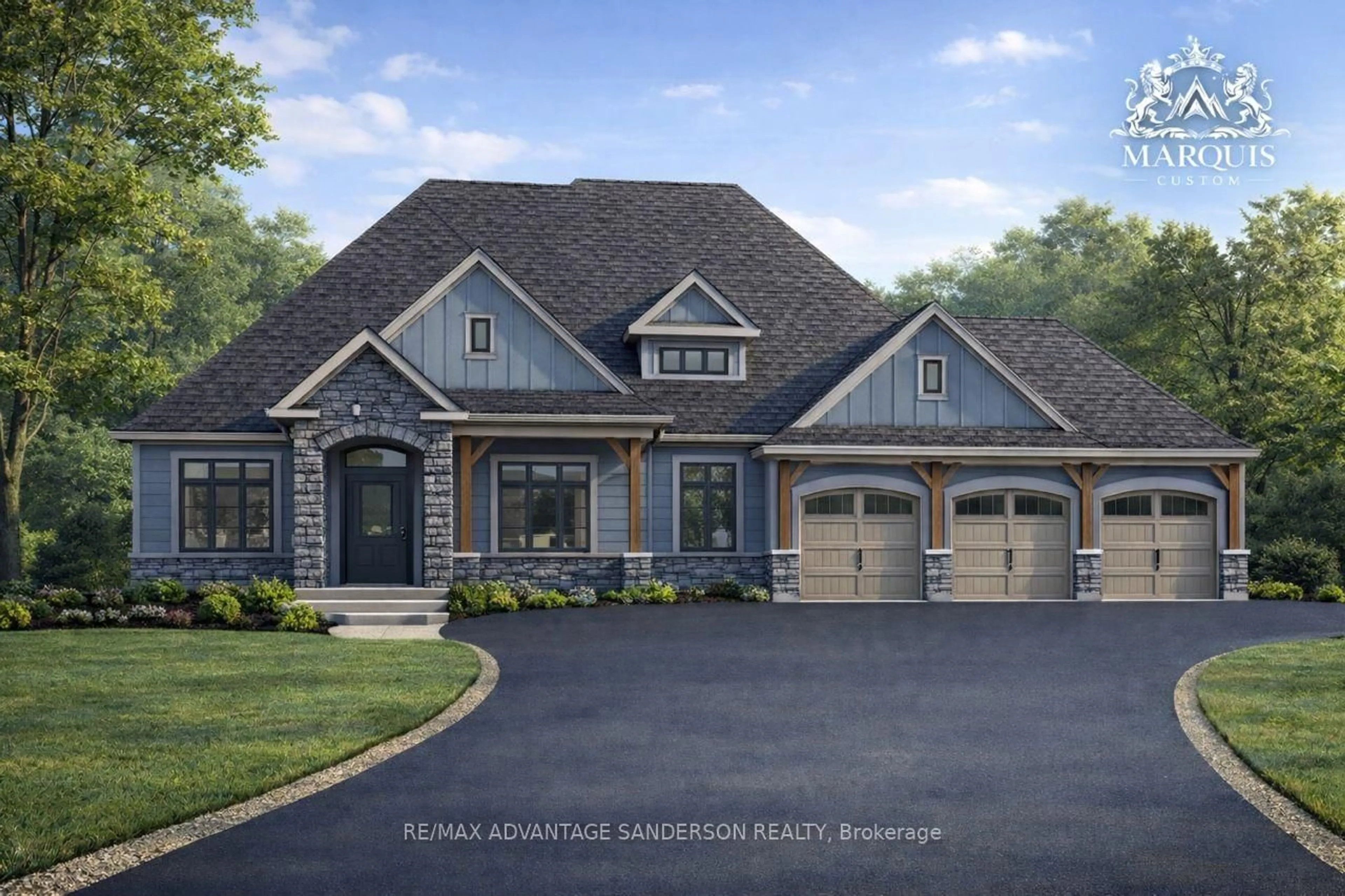 Home with brick exterior material, unknown for Lot 4 Bowling Green Dr, Middlesex Centre Ontario N0M 2A0