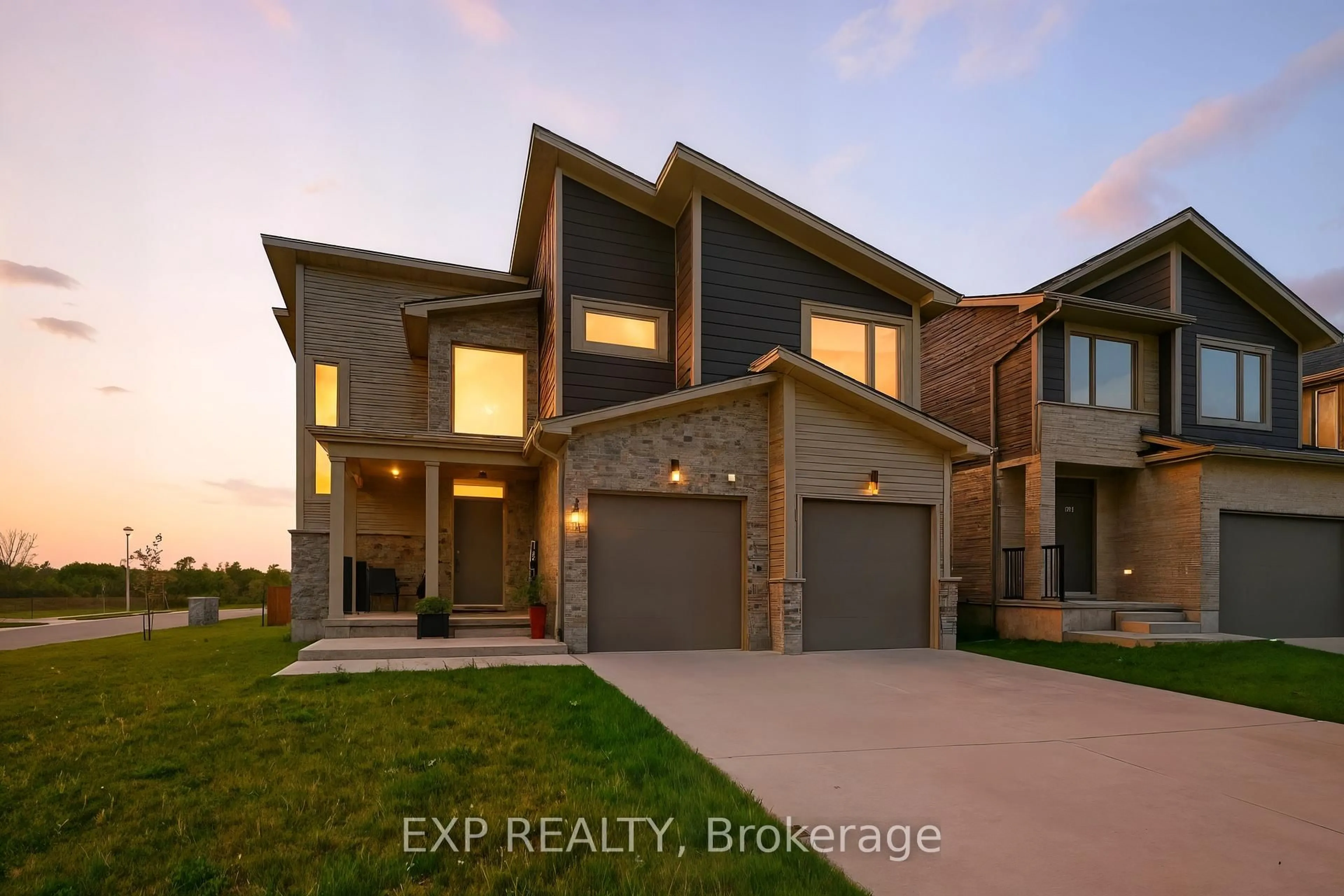 Home with brick exterior material, street for 349 Edgevalley Rd, London East Ontario N5V 0C3