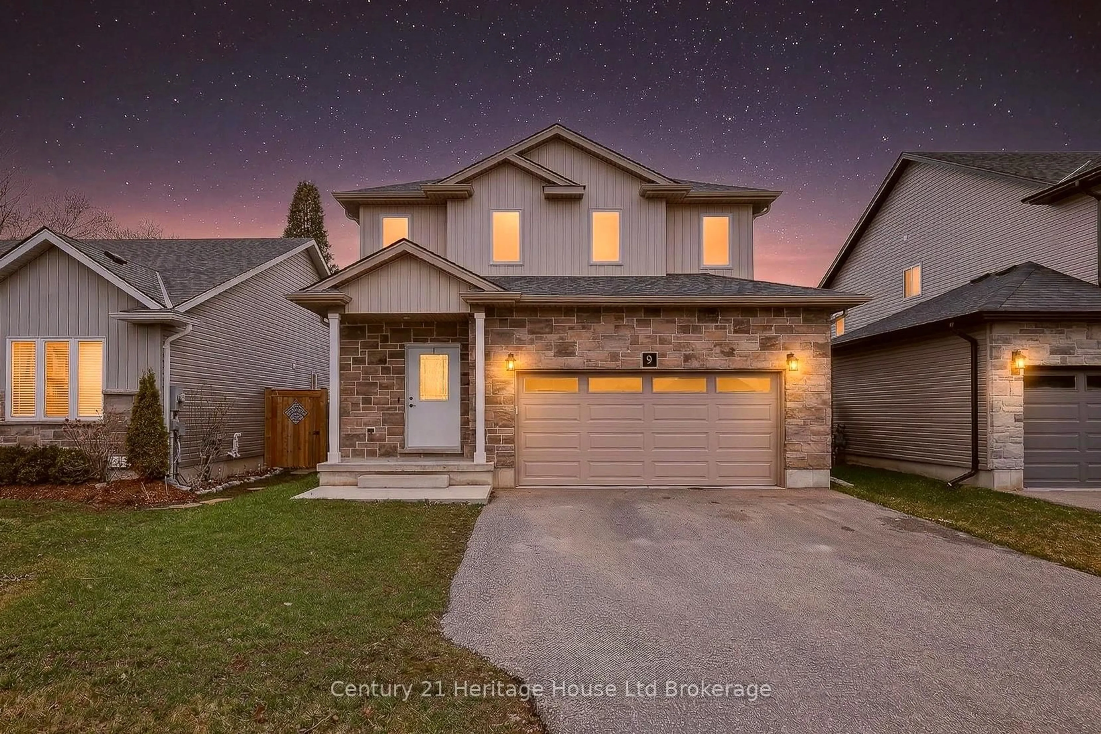 Home with brick exterior material, street for 9 Reeves Rd, Ingersoll Ontario N5C 0E1