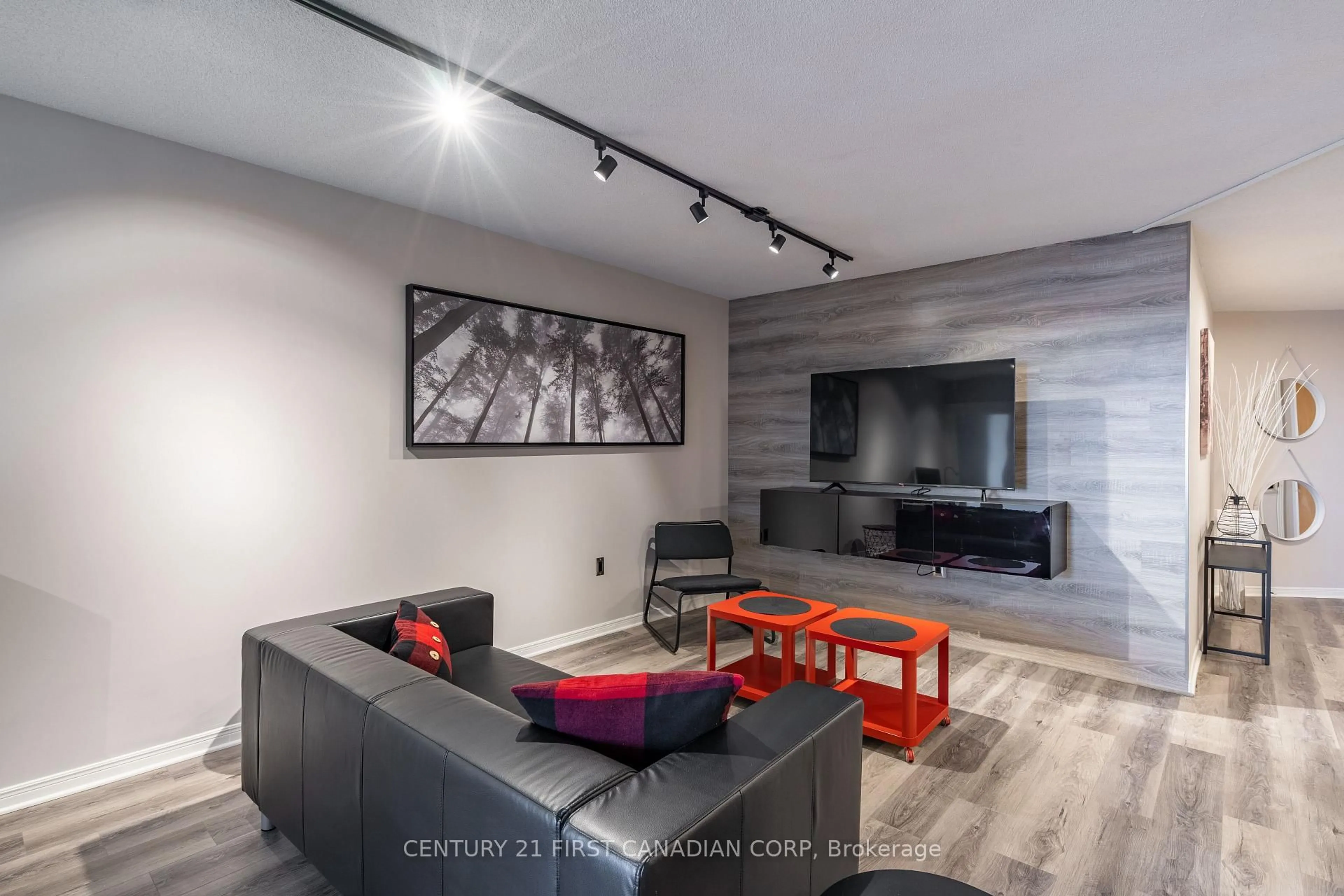 Living room with furniture, unknown for 695 Richmond St #1604, London East Ontario N6A 5M8