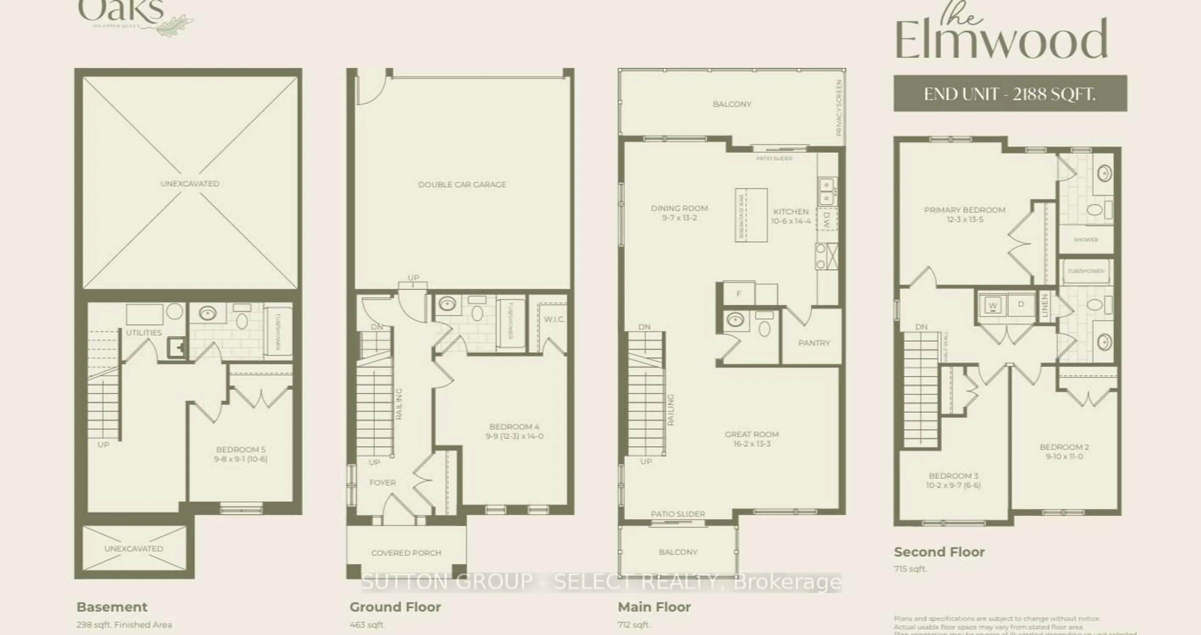 Floor plan for 233 Upper Queen St #14, Thames Centre Ontario N0M 2P0
