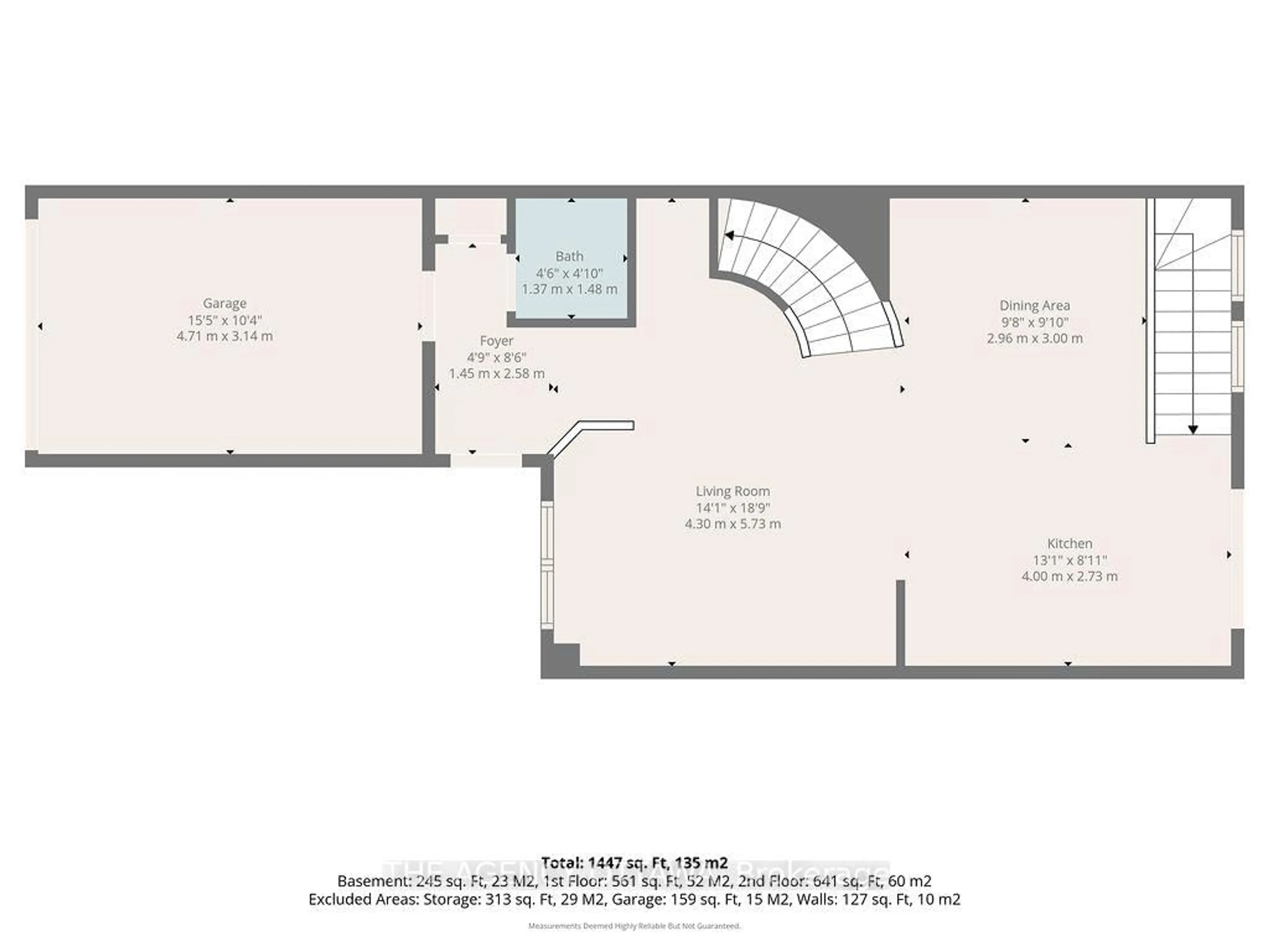 Floor plan for 555 Aberfoyle Circ, Ottawa Ontario K2K 3R4