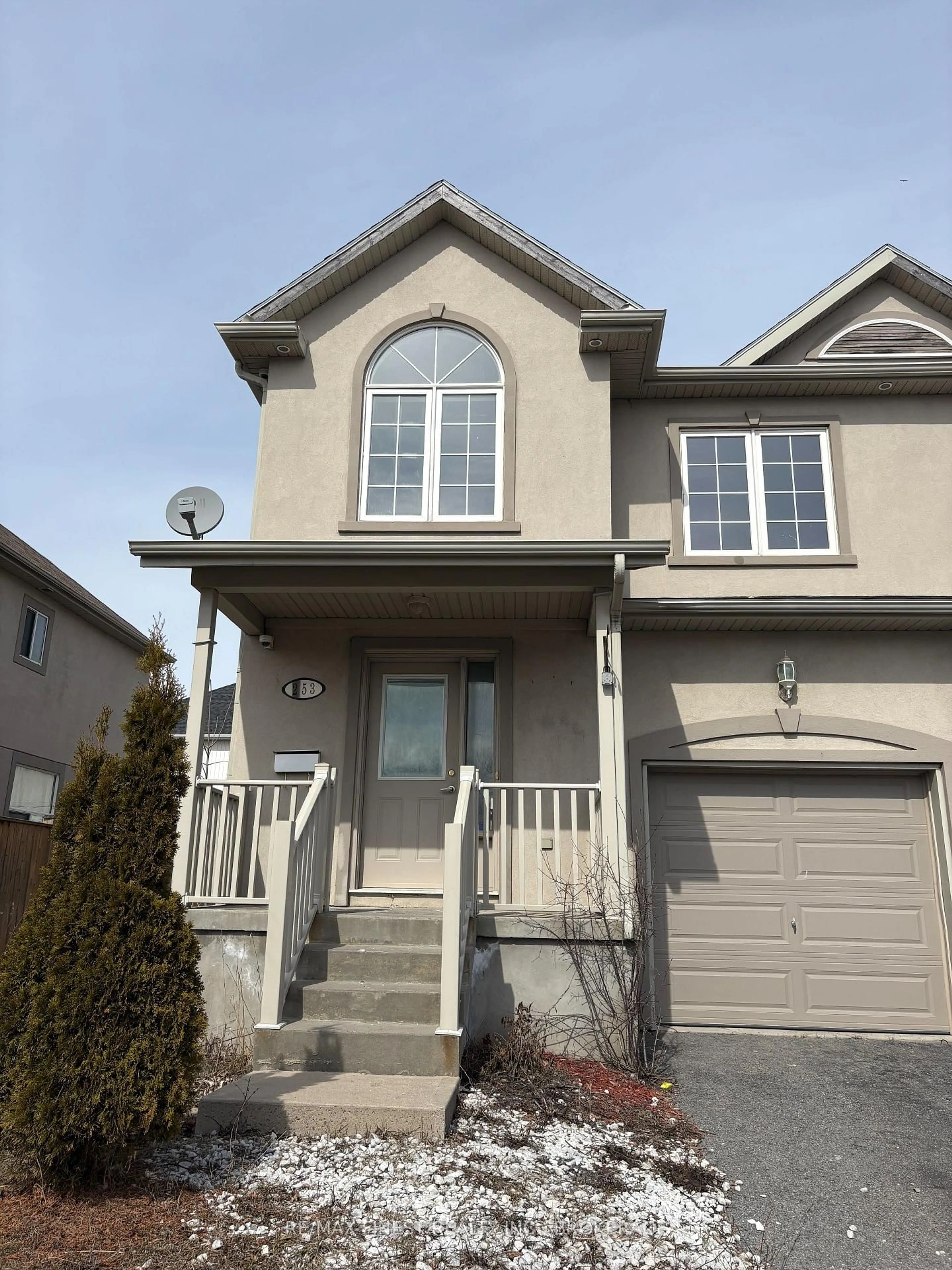 Home with vinyl exterior material, street for 253 Conacher Dr, Kingston Ontario K7K 7J6