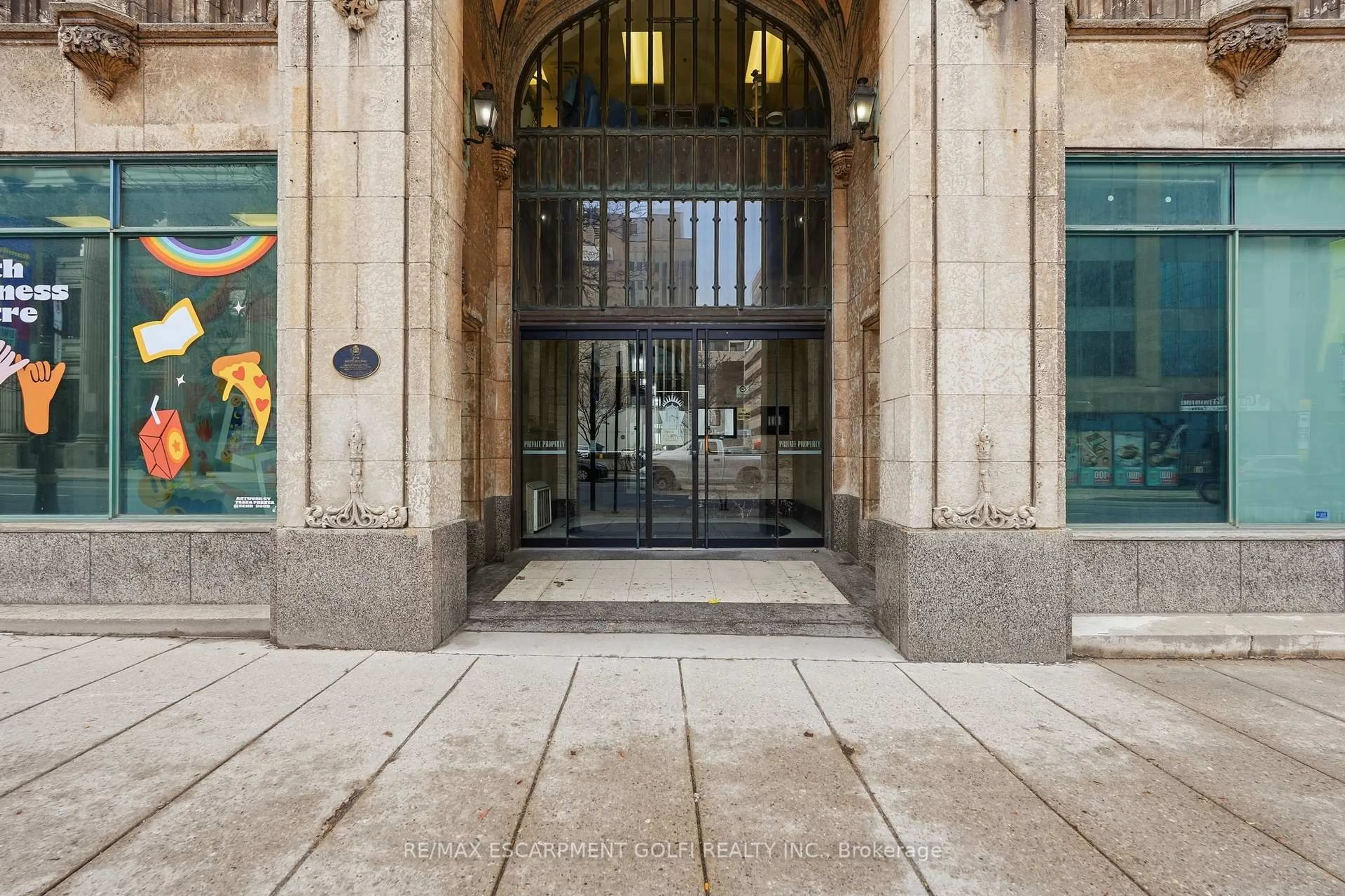 Lobby for 36 James St #902, Hamilton Ontario L8P 4W4