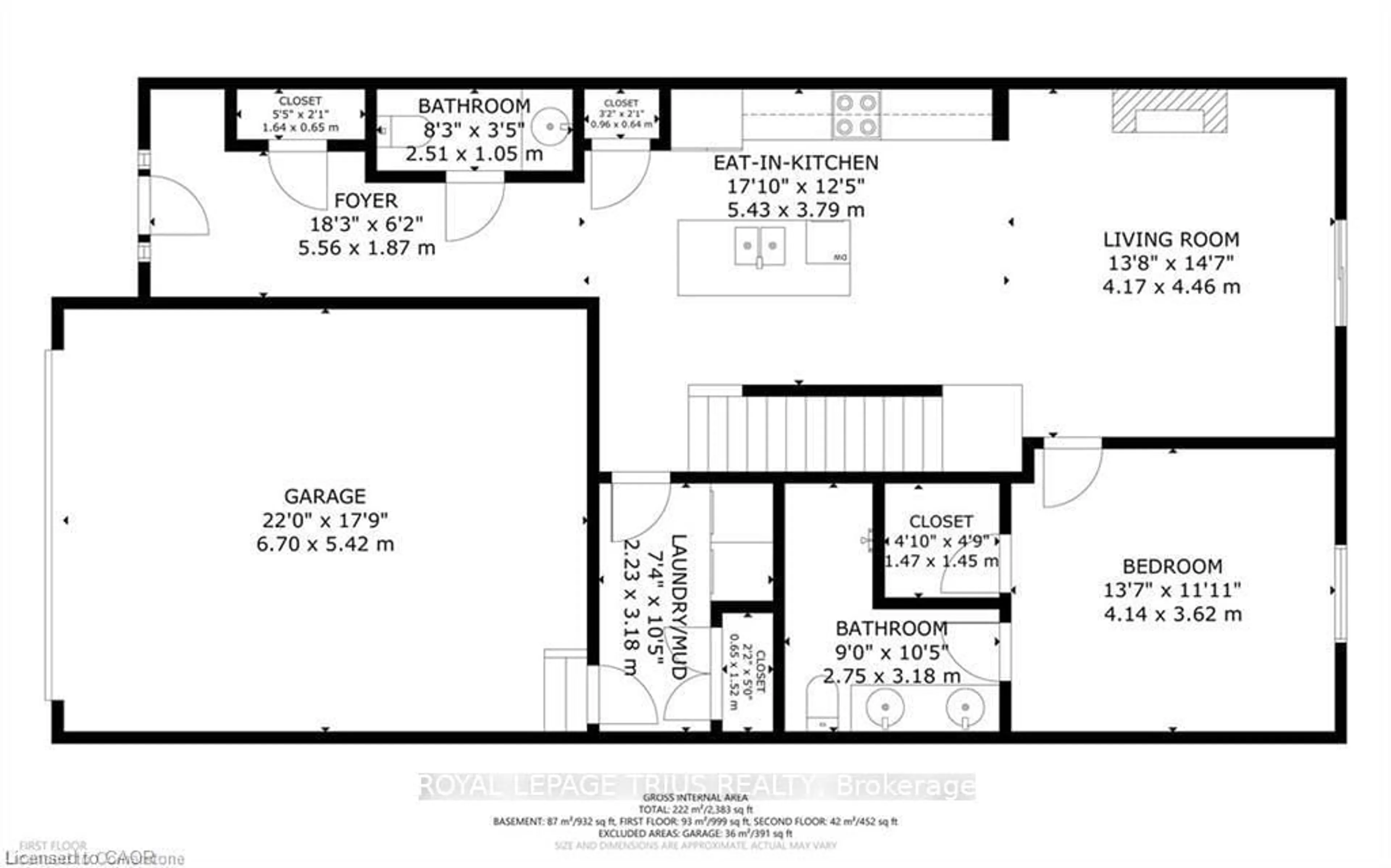Floor plan for 30 Serviceberry Lane, Norfolk Ontario N3Y 0E7