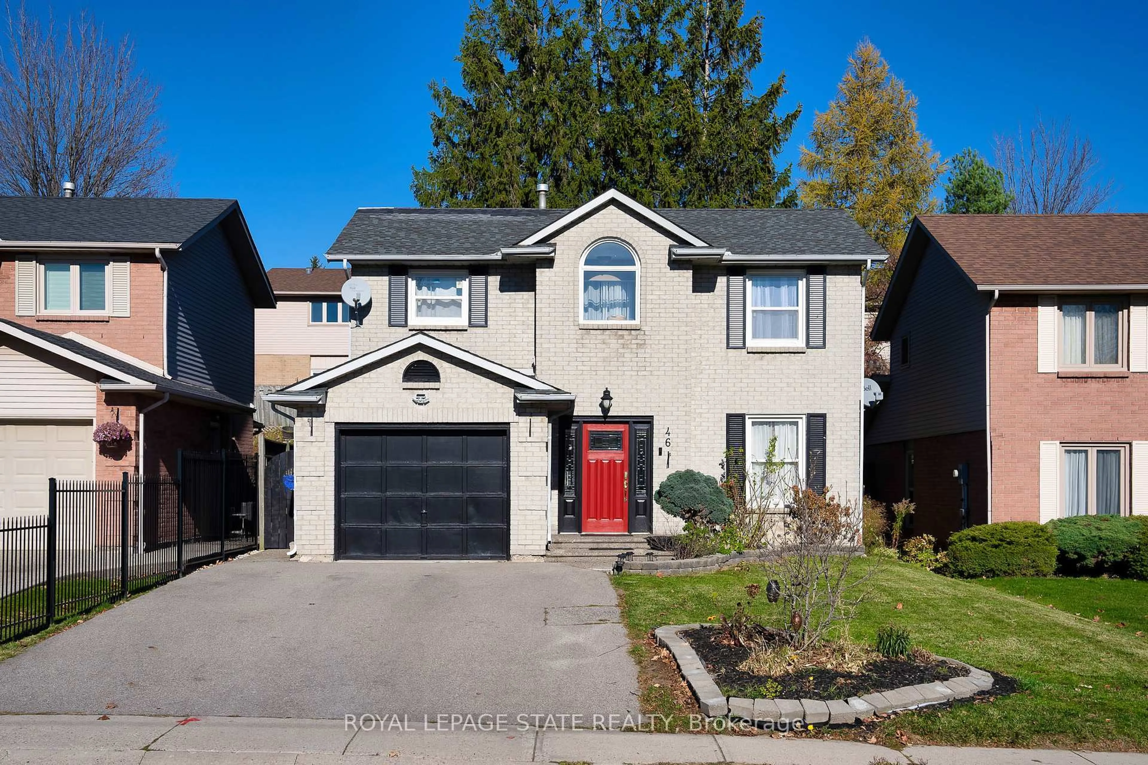 Home with brick exterior material, street for 46 Novoco Dr, Hamilton Ontario L9C 7E8