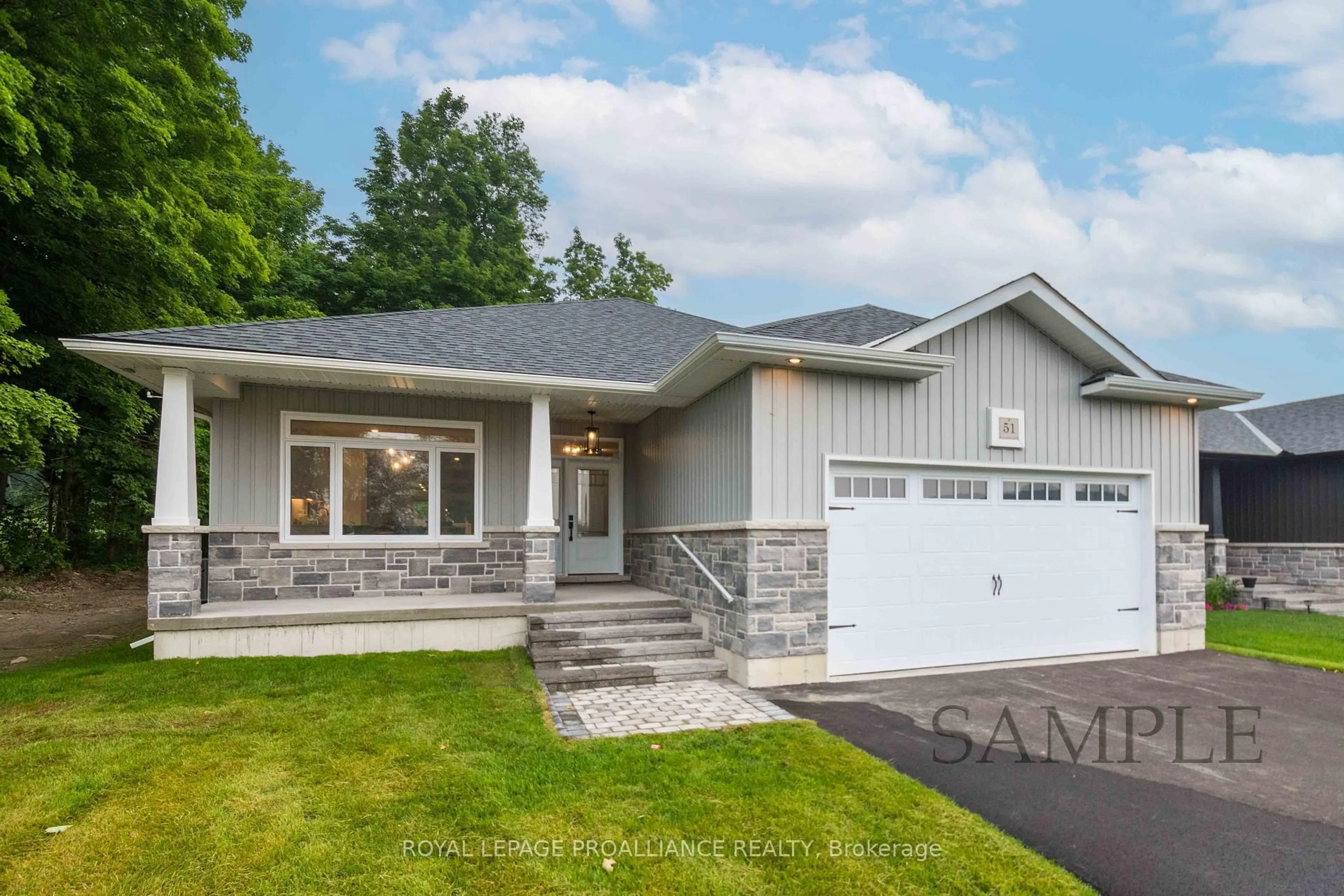 Home with vinyl exterior material, street for 5 Mackenzie John Cres, Brighton Ontario K0K 1H0