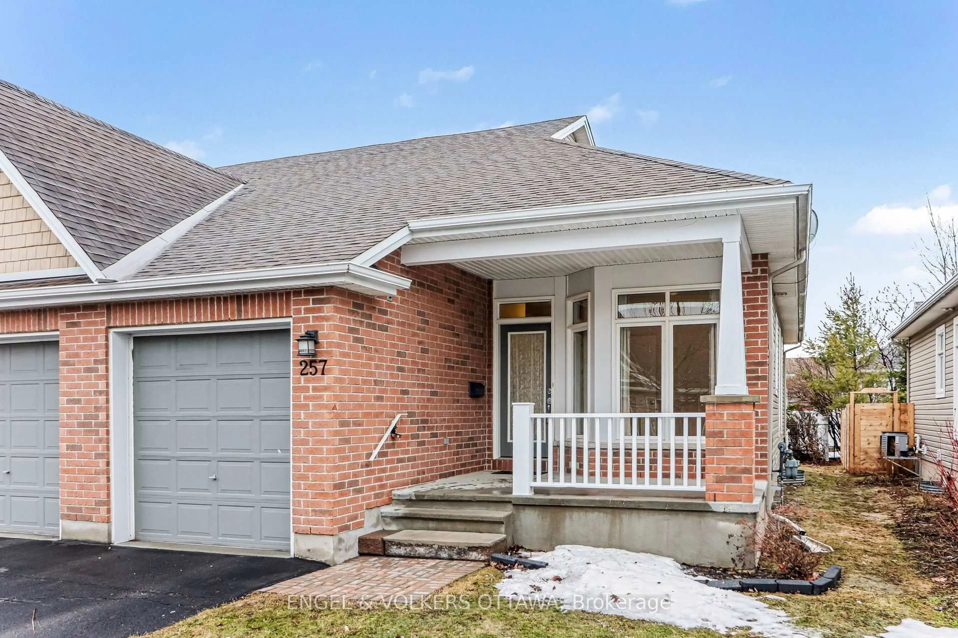 Home with brick exterior material, street for 257 Bulrush Cres, Ottawa Ontario K1T 0E5