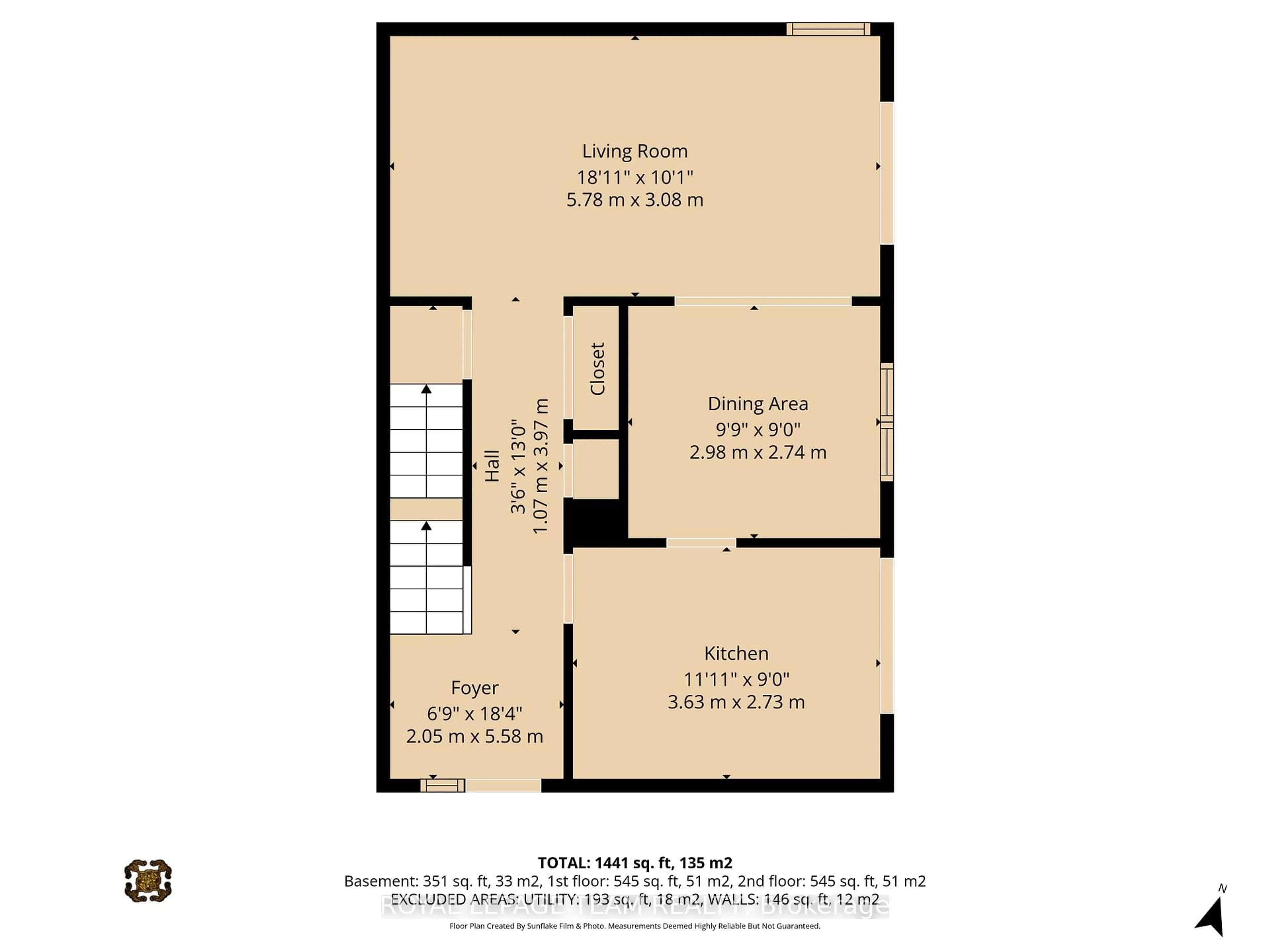 Floor plan for 837 Eastvale Dr #123, Ottawa Ontario K1J 7T5