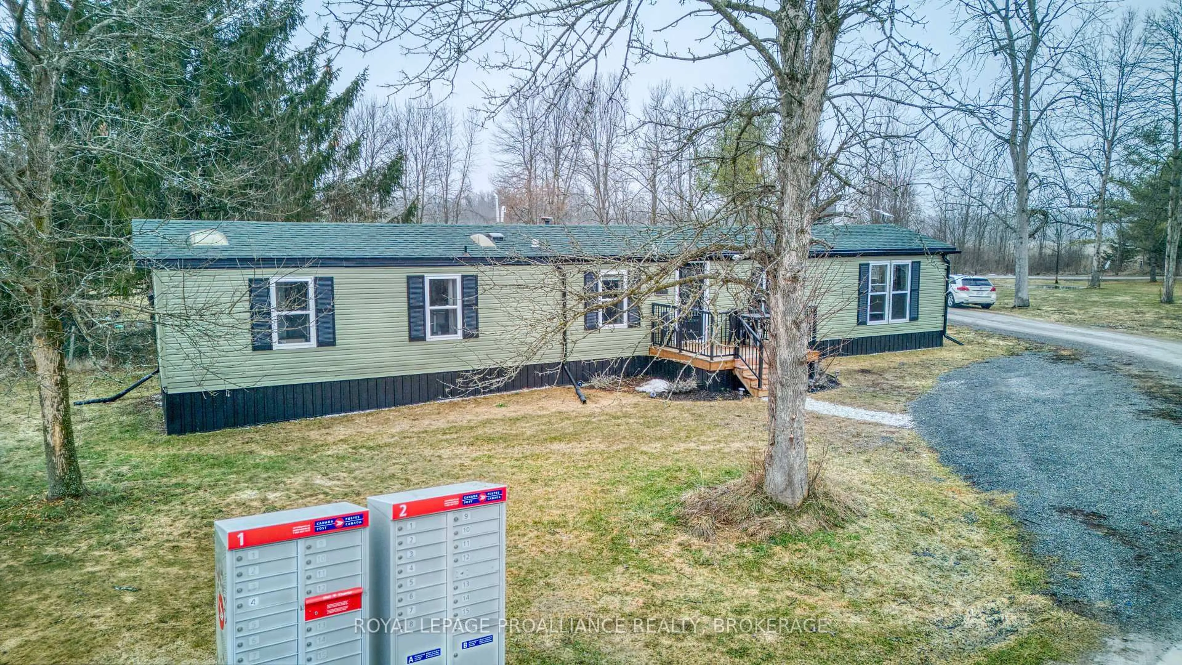 Home with vinyl exterior material, street for 1 Taylor St, Rideau Lakes Ontario K0G 1E0