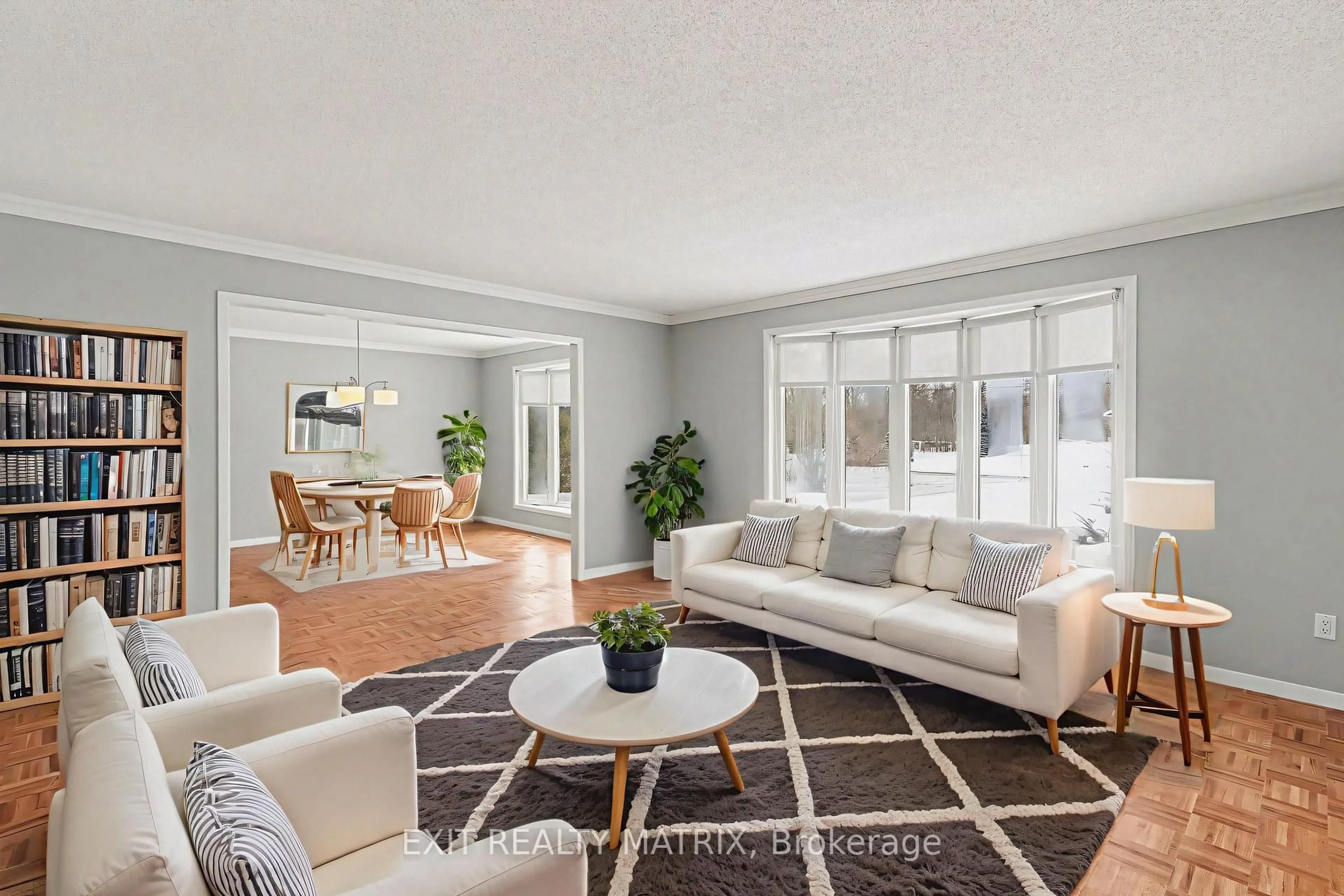 Living room with furniture, unknown for 8329 Rodney Farm Dr, Metcalfe Ontario K0A 2P0