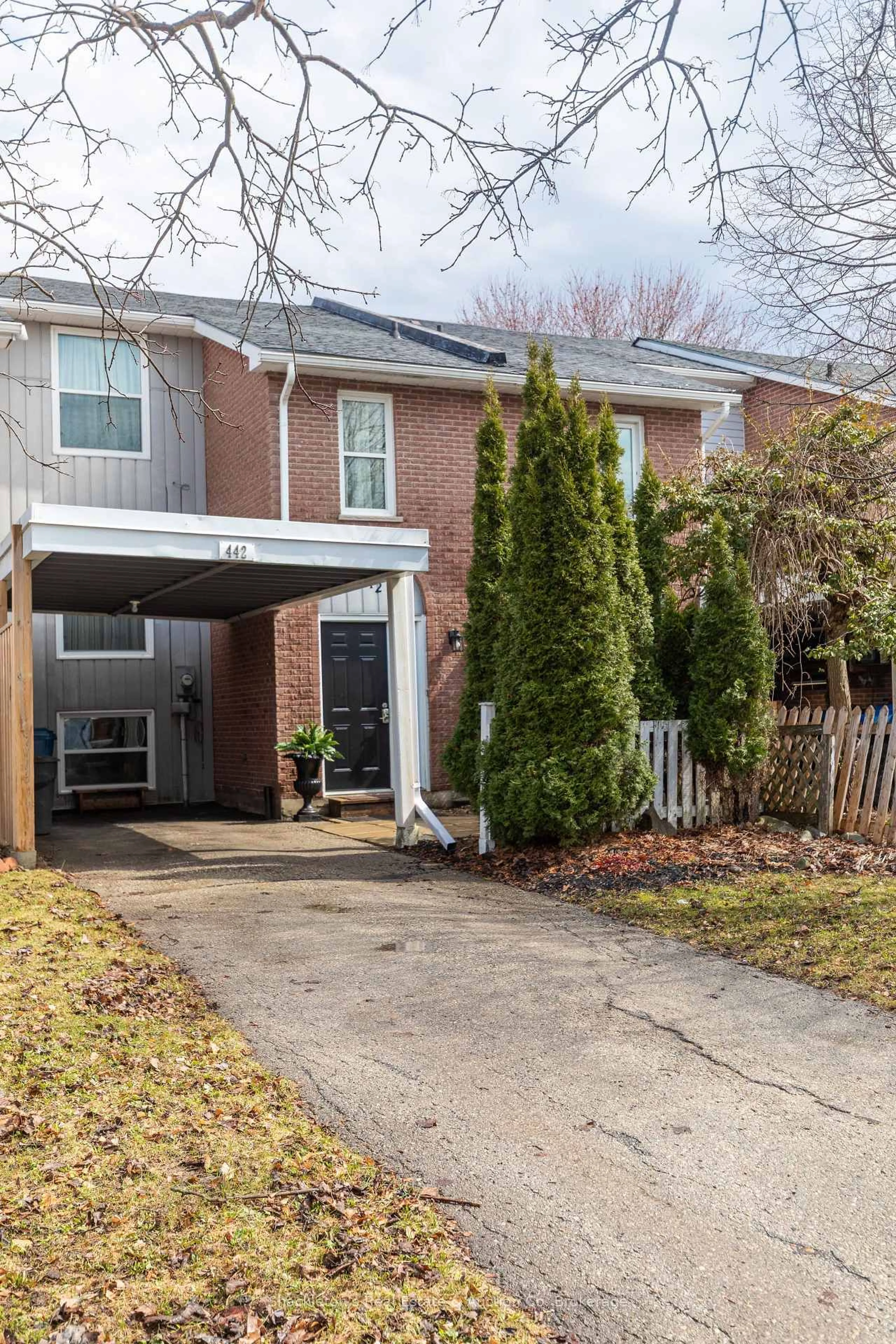 Home with brick exterior material, street for 442 Glastonbury Dr, Stratford Ontario N5A 7G9