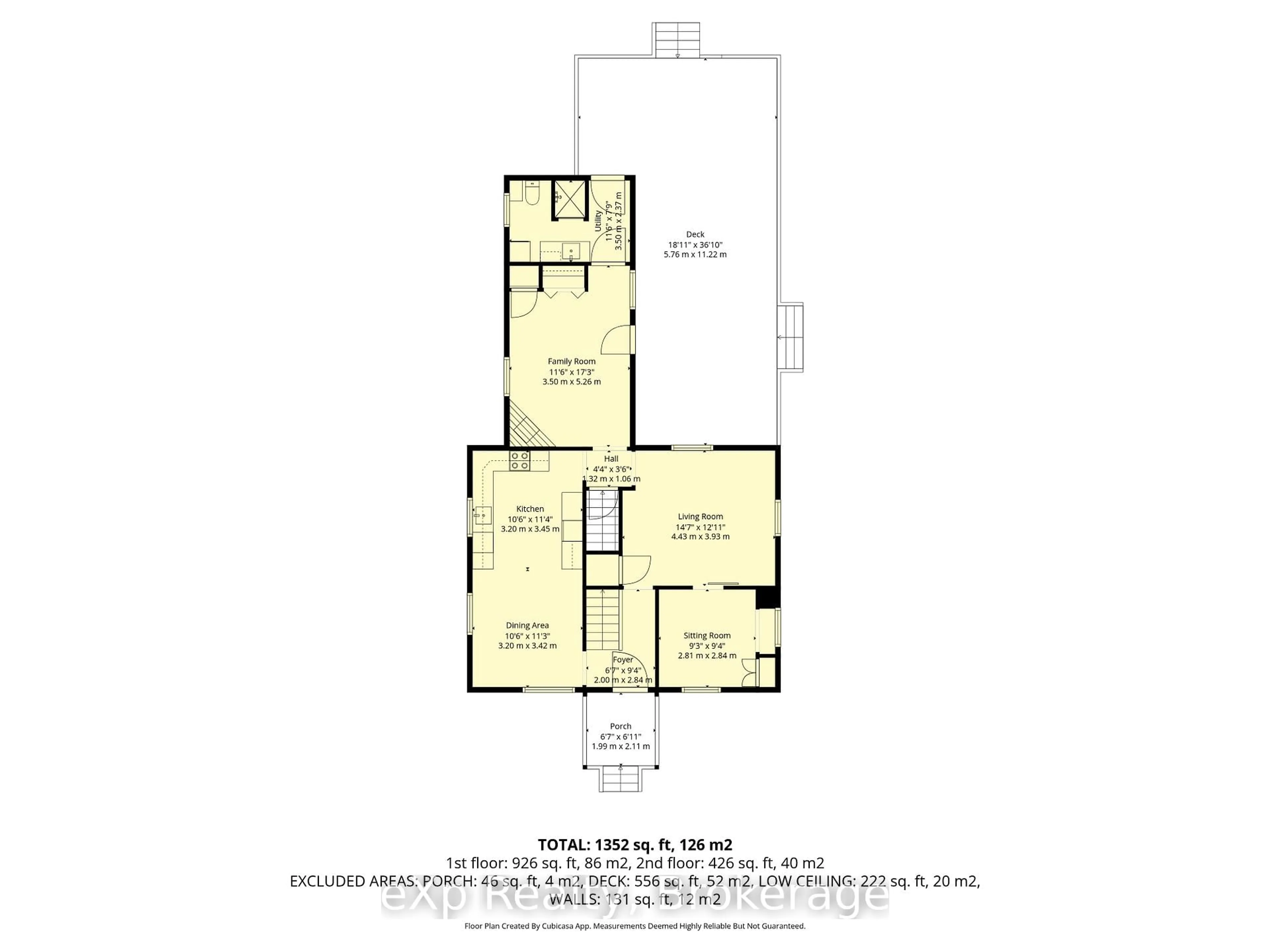 Floor plan for 255 Waterloo St, Wellington North Ontario N0G 2L3