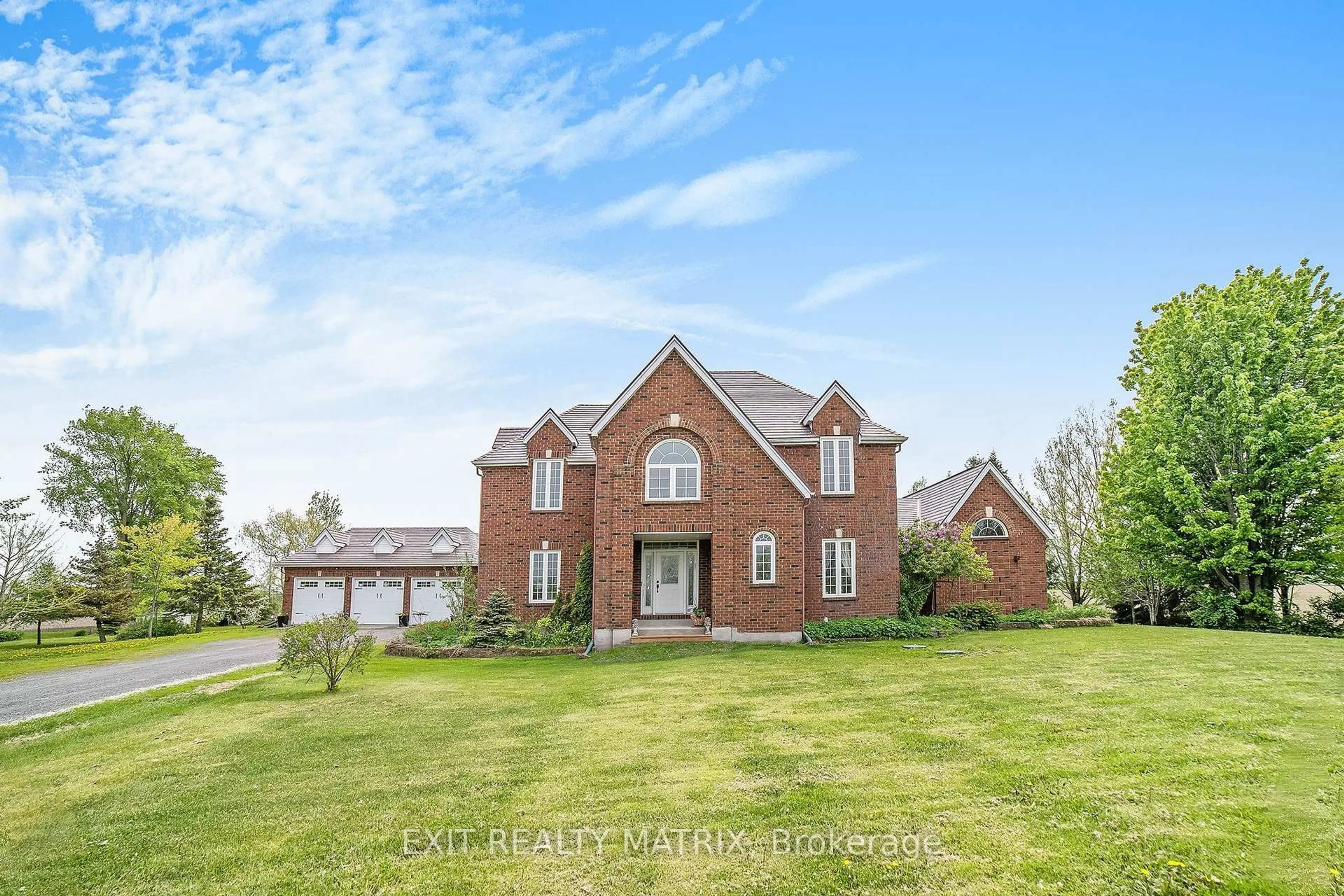 A pic from outside/outdoor area/front of a property/back of a property/a pic from drone, unknown for 983 Route 800 Rd, The Nation Ontario K0A 3C0