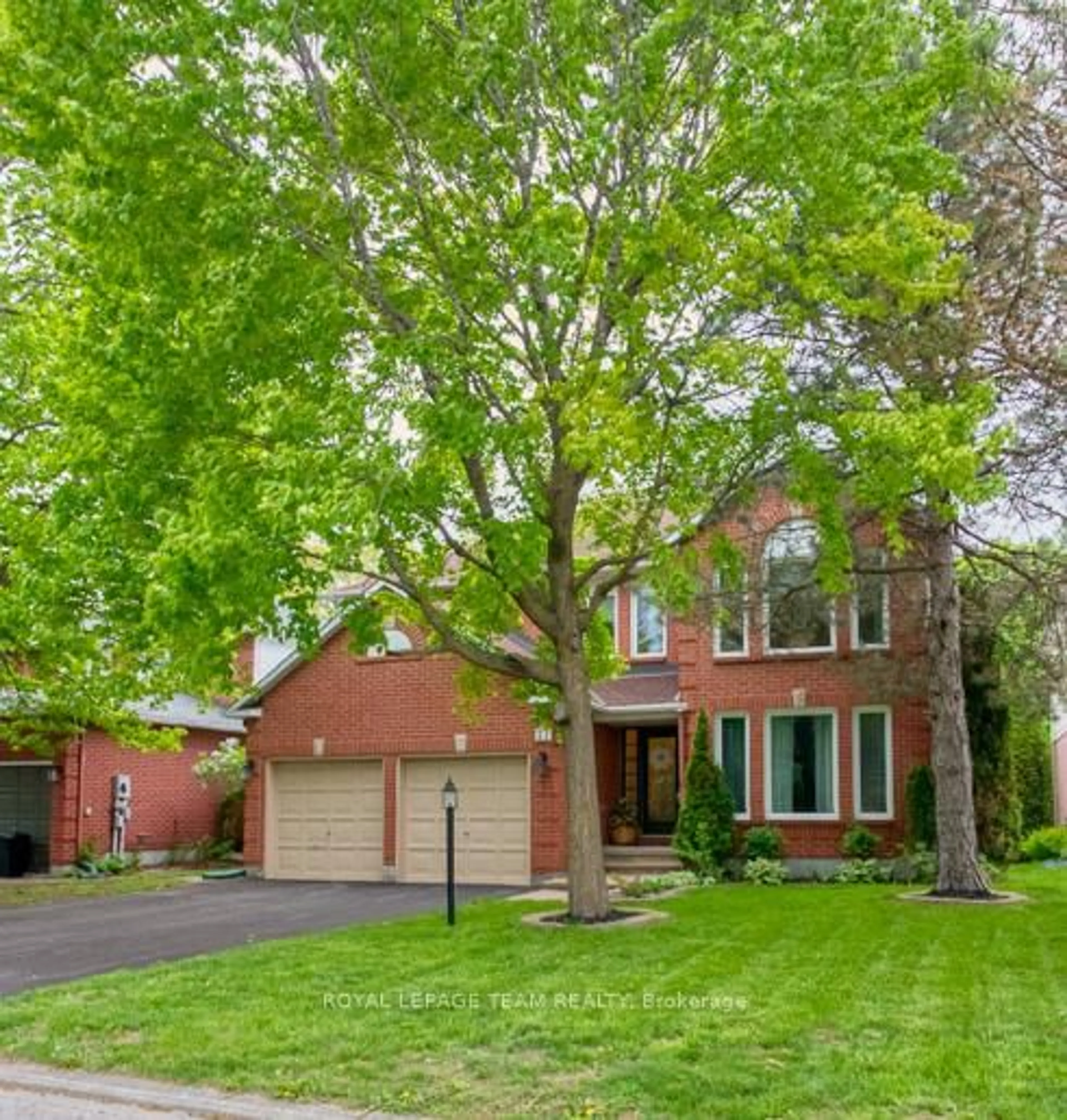 Home with brick exterior material, street for 27 Sherk Cres, Kanata Ontario K2K 2L3