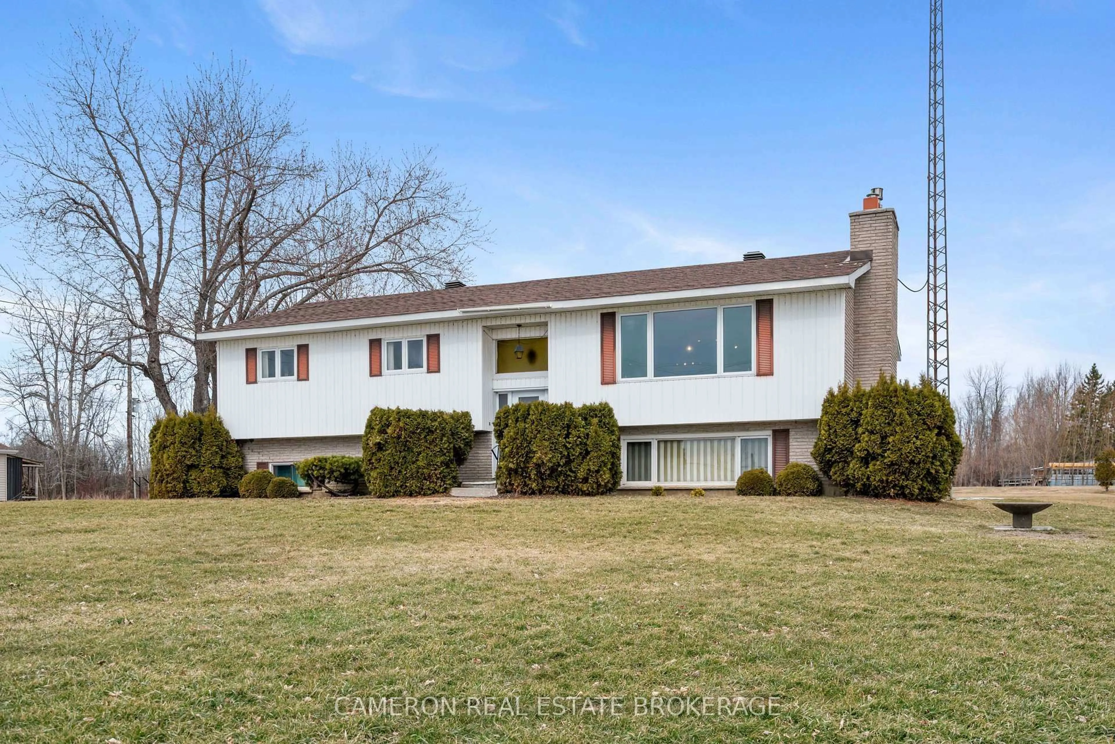 Home with vinyl exterior material, street for 14615 Anderson Rd, South Stormont Ontario K0C 1M0