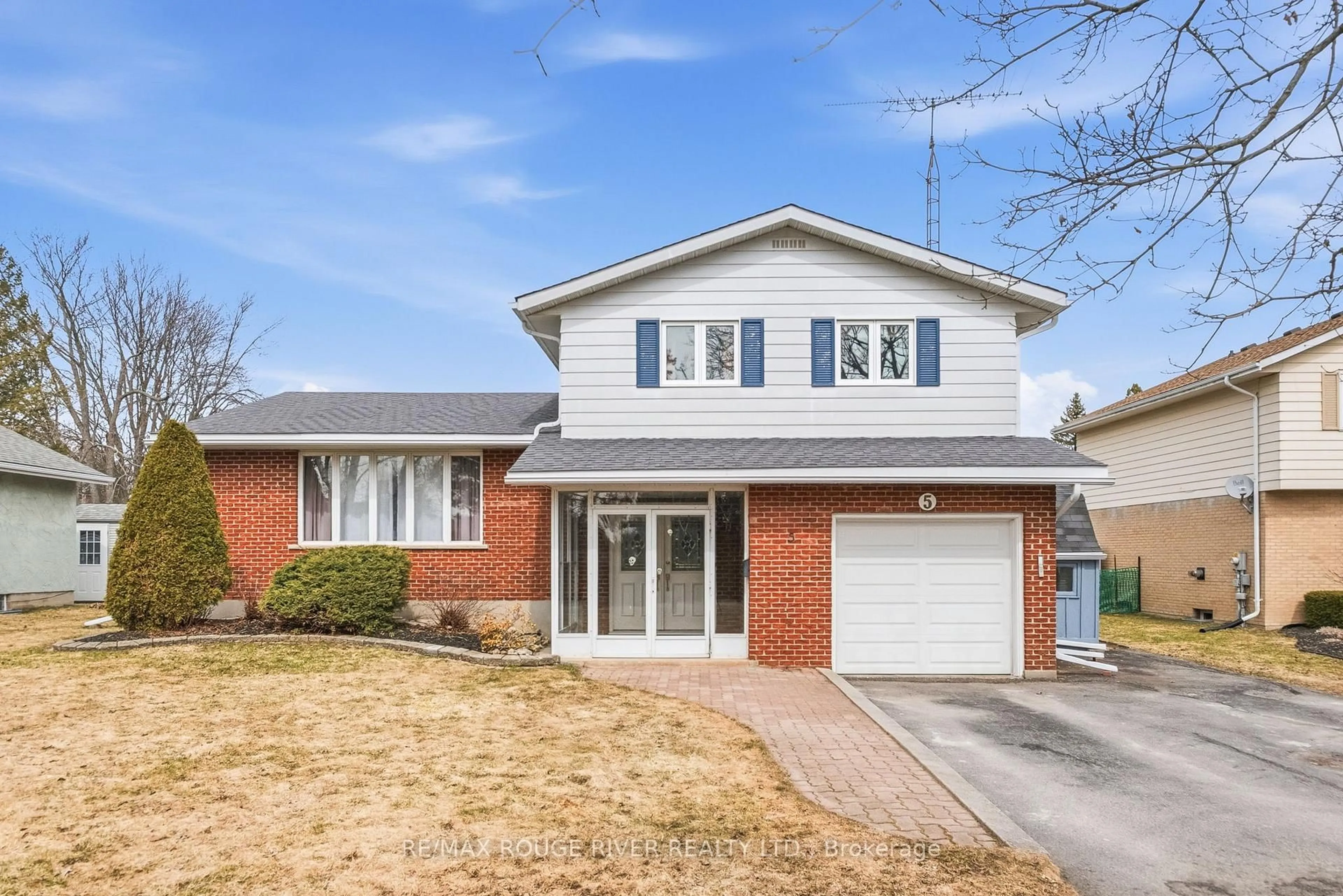 Home with brick exterior material, street for 5 Silver Cres, Port Hope Ontario L1A 2C4