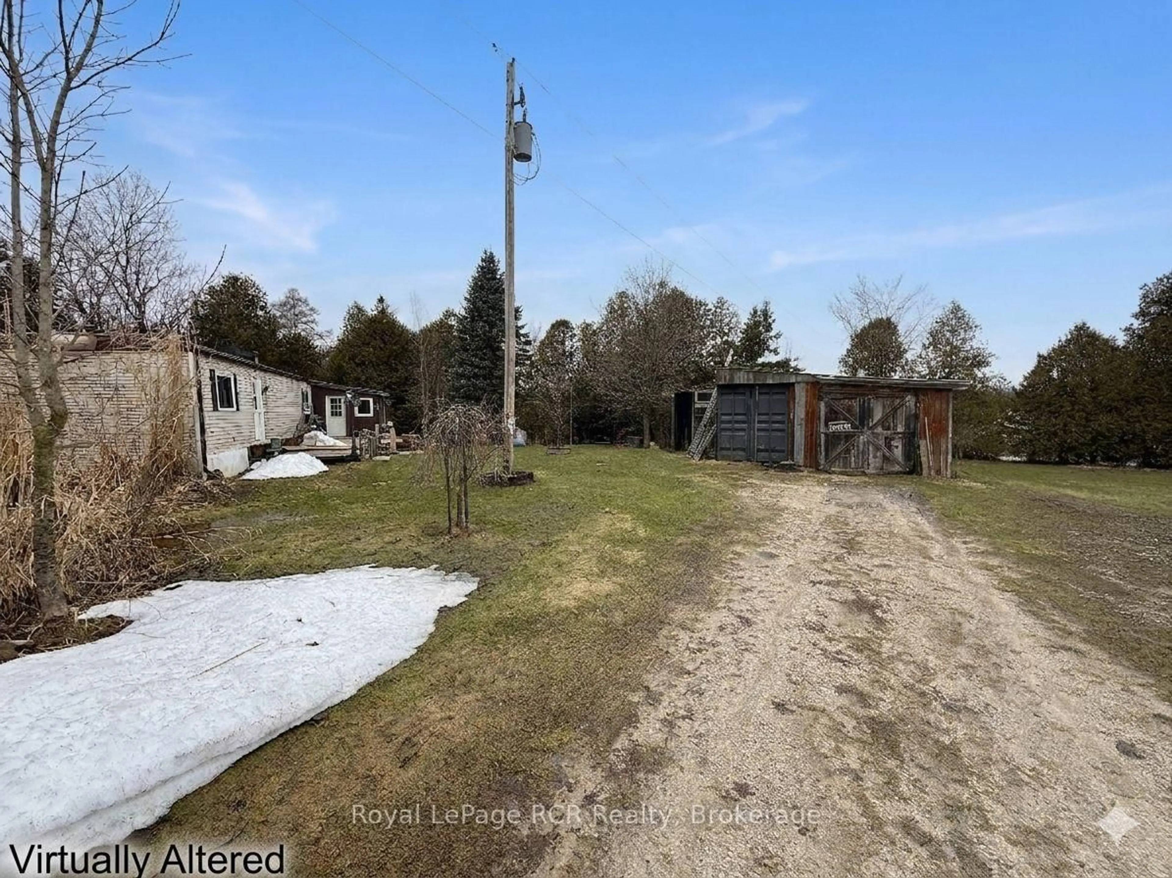 A pic from outside/outdoor area/front of a property/back of a property/a pic from drone, street for 501265 10th Concession, West Grey Ontario N0G 1S0