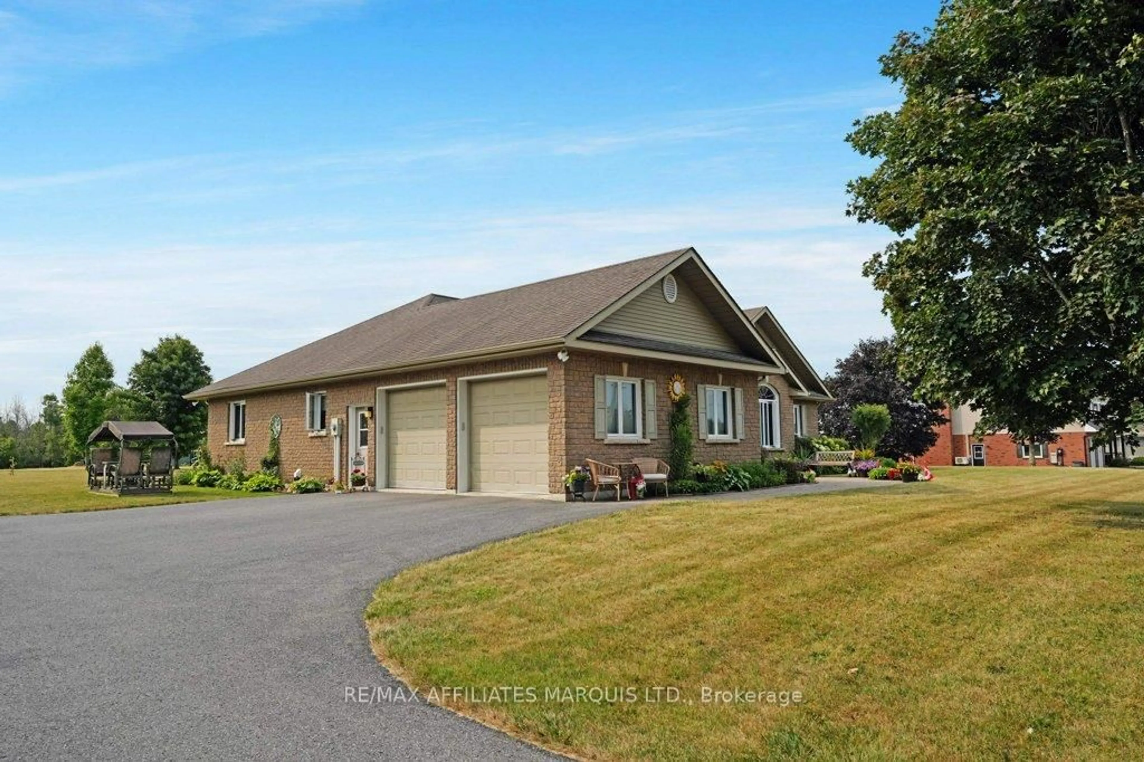 Home with brick exterior material, street for 18456 Tyotown Rd, South Glengarry Ontario K6H 7S5
