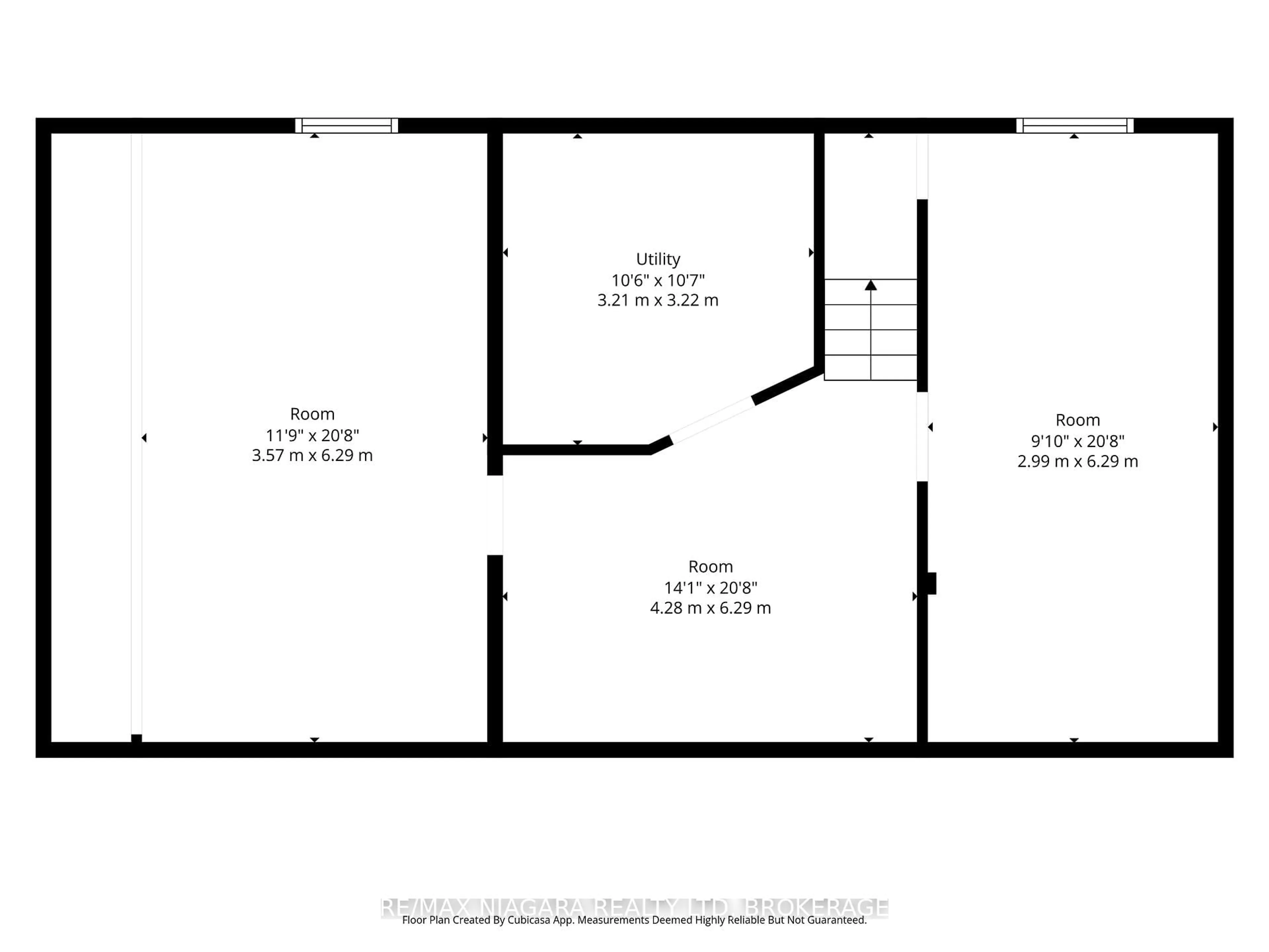 Floor plan for 196 King St, St. Catharines Ontario L2R 3J7