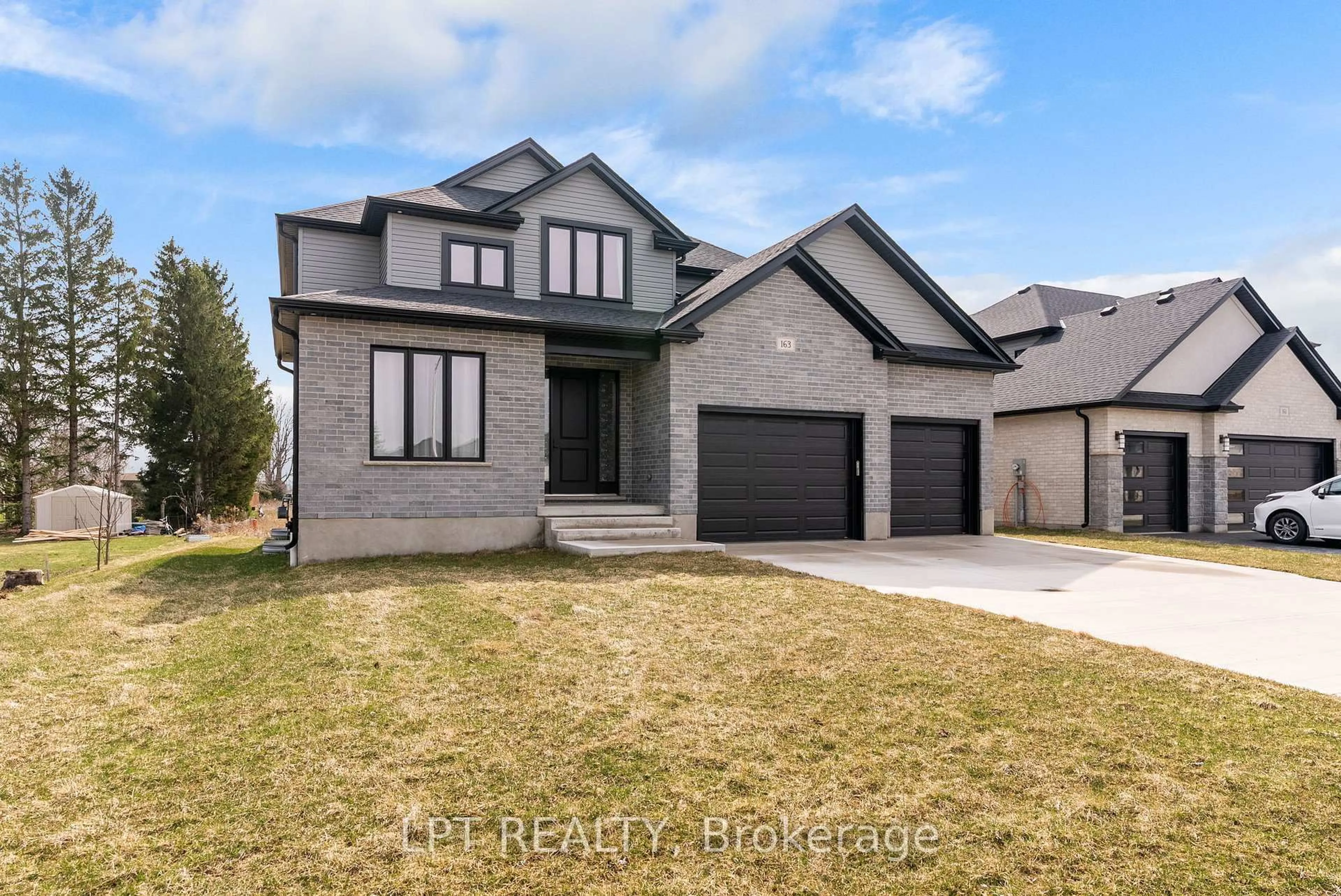 Home with brick exterior material, street for 163 Mcleod St, North Middlesex Ontario N0M 2K0