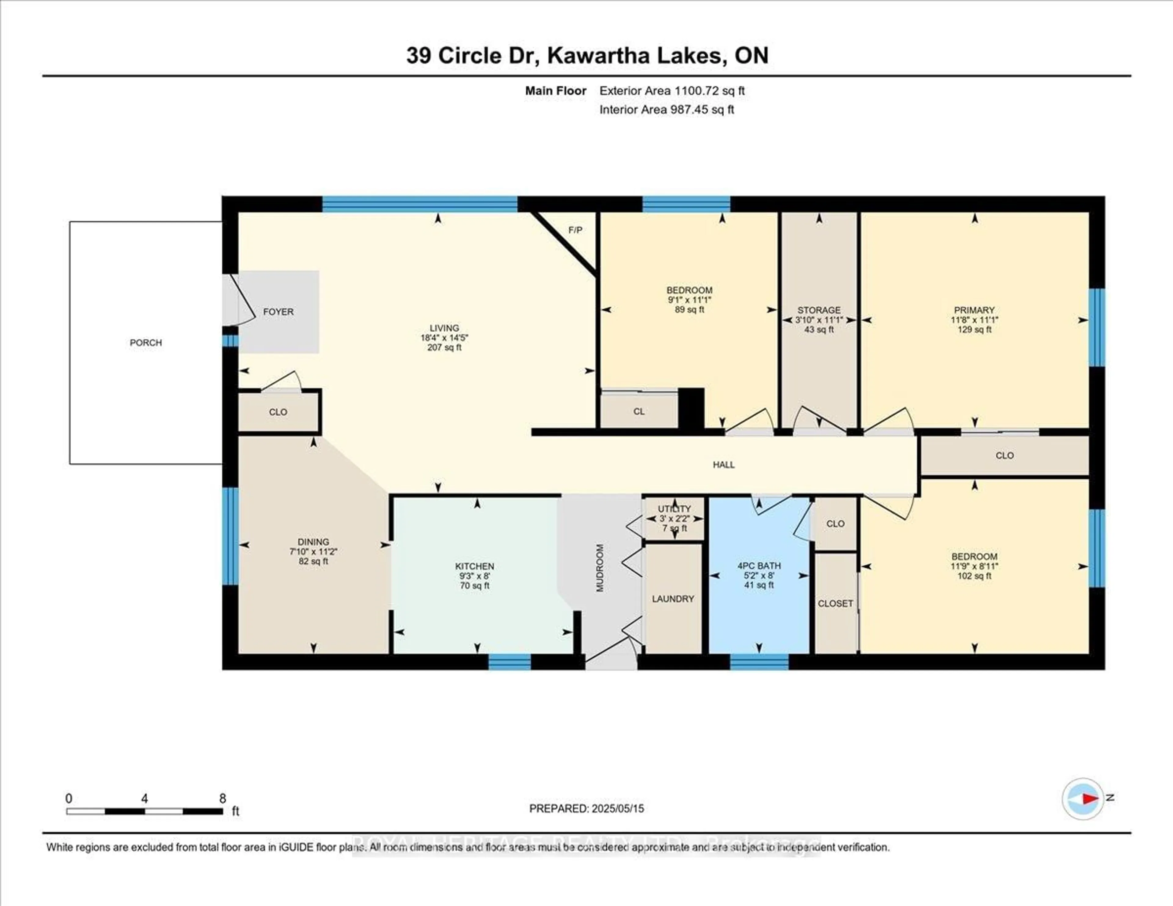 Floor plan for 39 CIRCLE Dr, Kawartha Lakes Ontario K9V 4R1