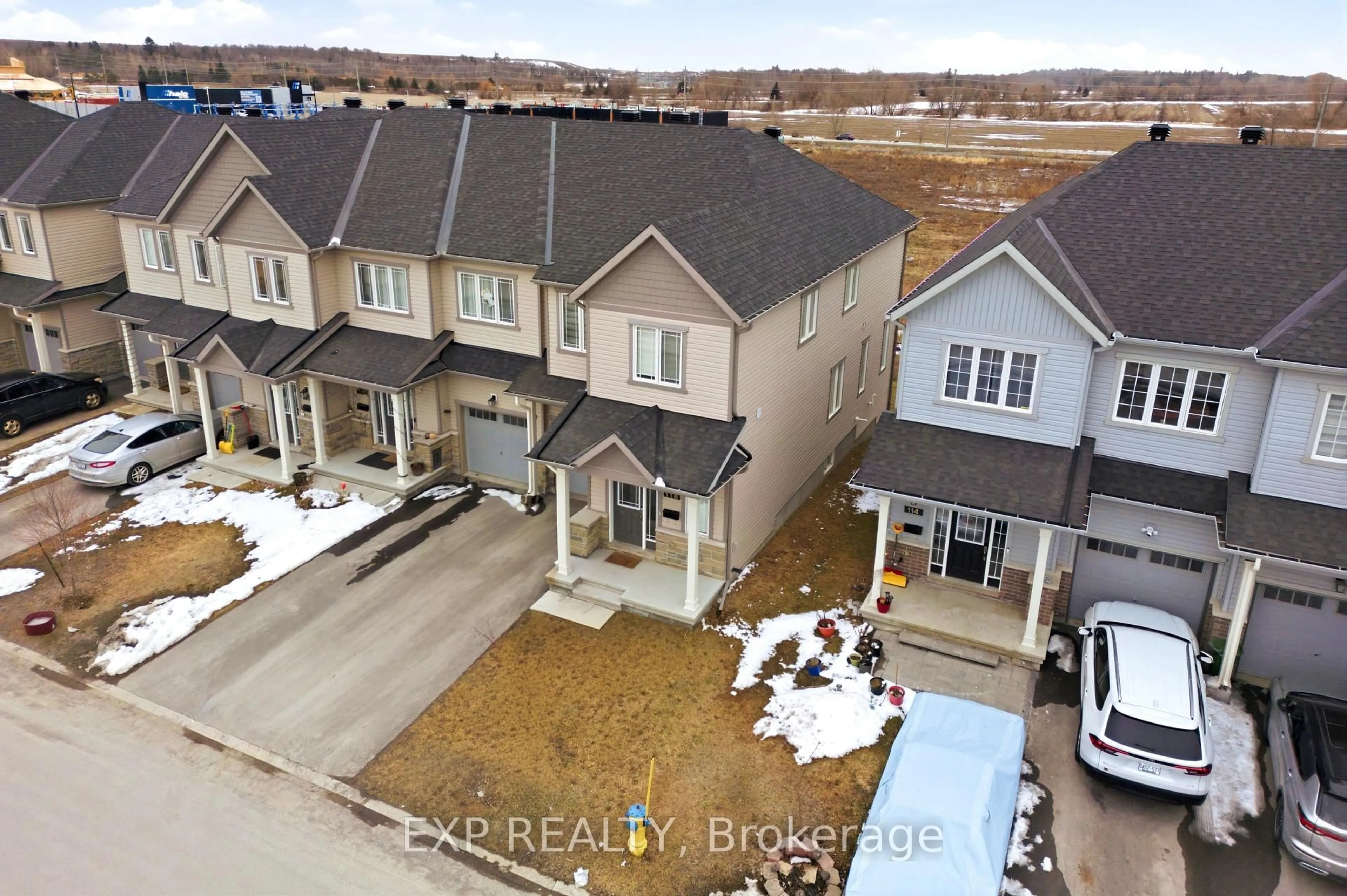 A pic from outside/outdoor area/front of a property/back of a property/a pic from drone, street for 116 Main Halyard Lane, Ottawa Ontario K2J 7B6