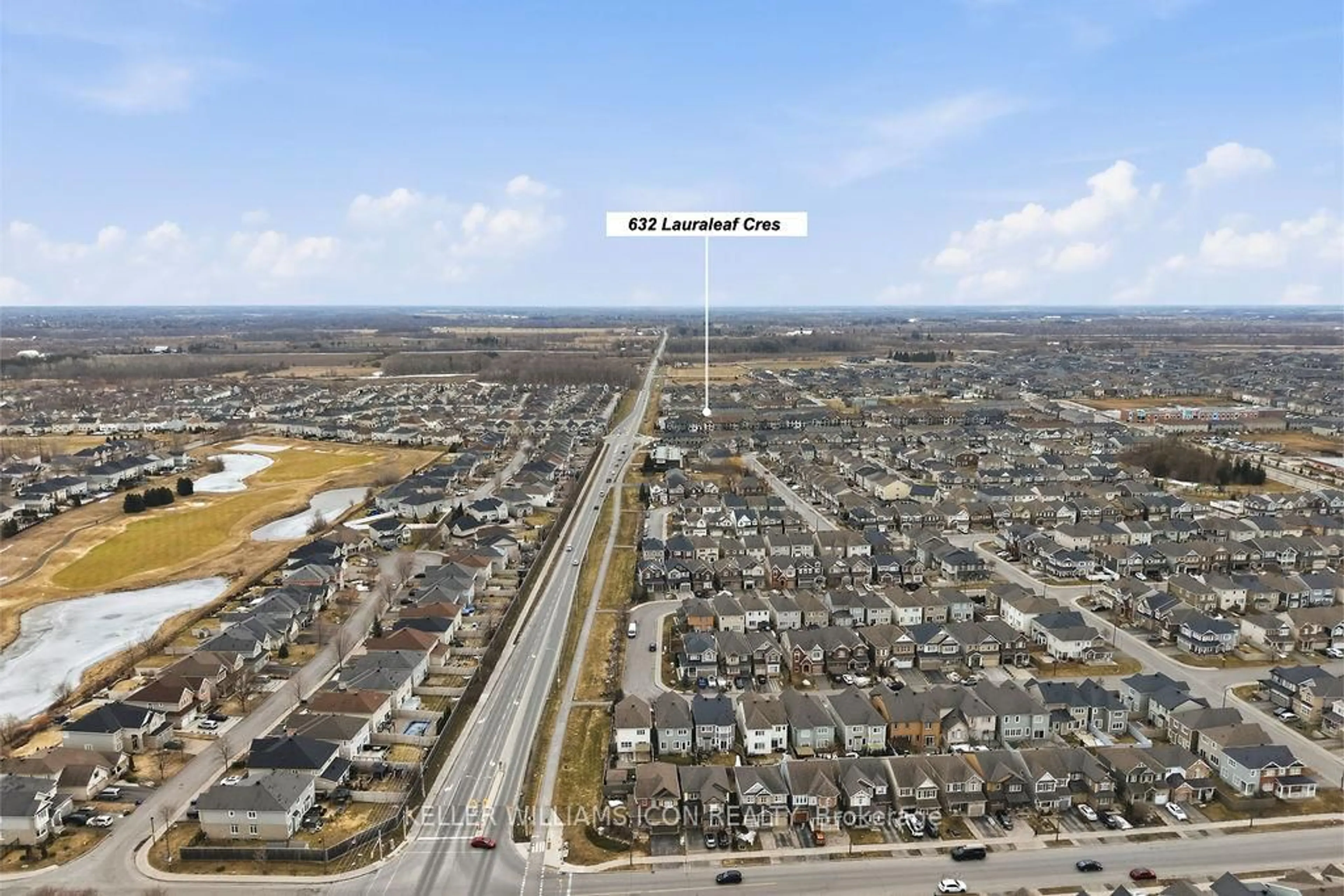 A pic from outside/outdoor area/front of a property/back of a property/a pic from drone, street for 632 Lauraleaf Cres, Ottawa Ontario K2J 6G9