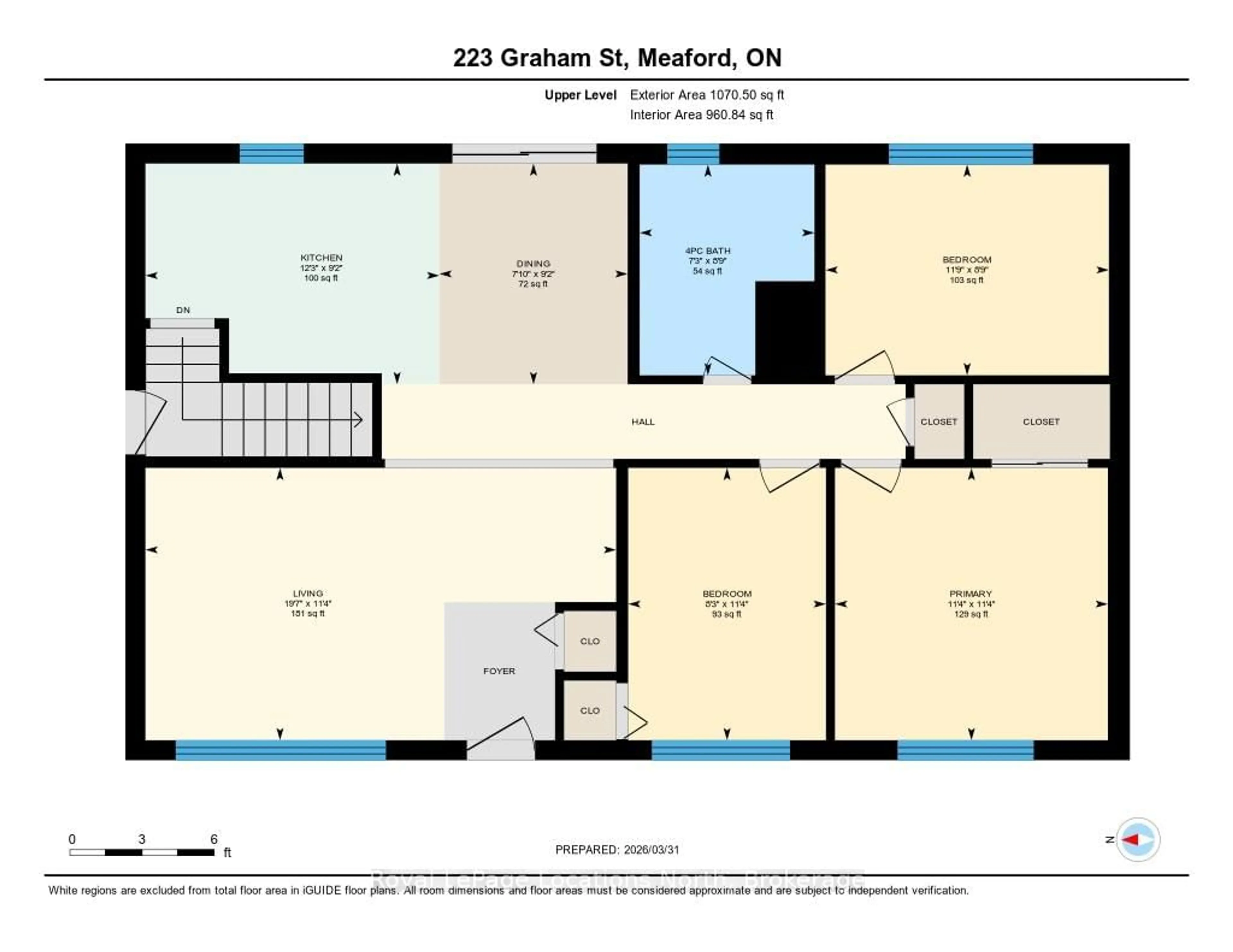 Floor plan for 223 Graham St, Meaford Ontario N4L 1A9