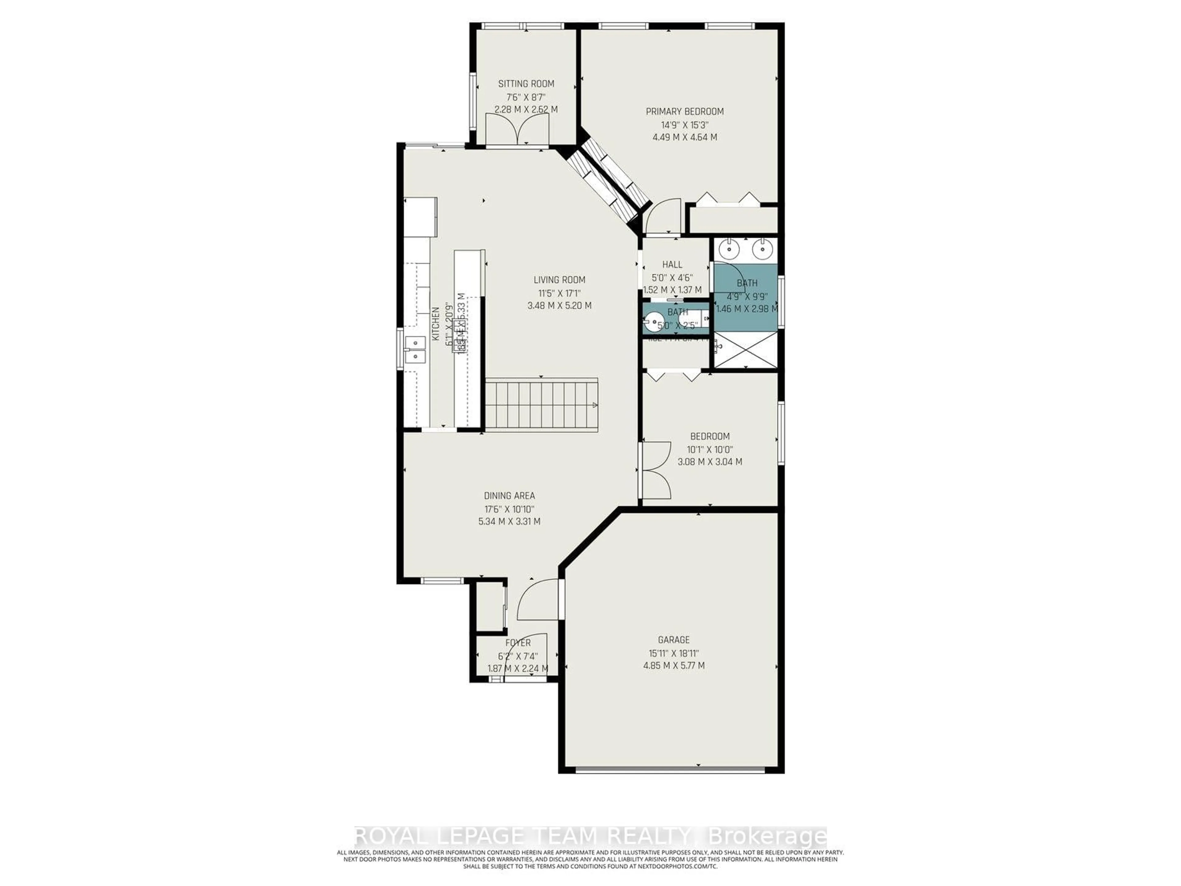 Floor plan for 689 Vermillion Dr, Gloucester Ontario K1V 1W2
