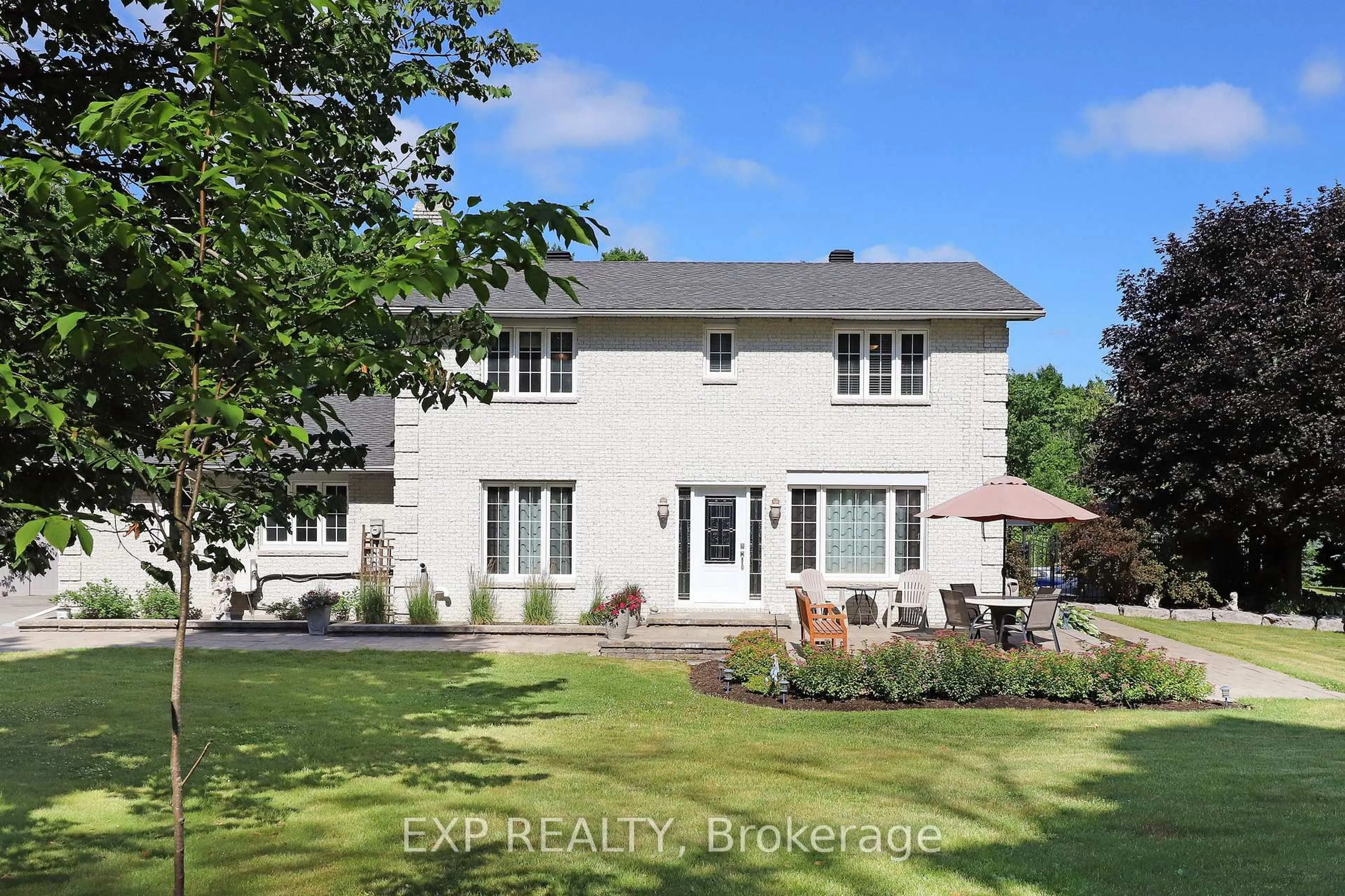 A pic from outside/outdoor area/front of a property/back of a property/a pic from drone, street for 6385 Third Line Rd, North Gower Ontario K0A 2T0