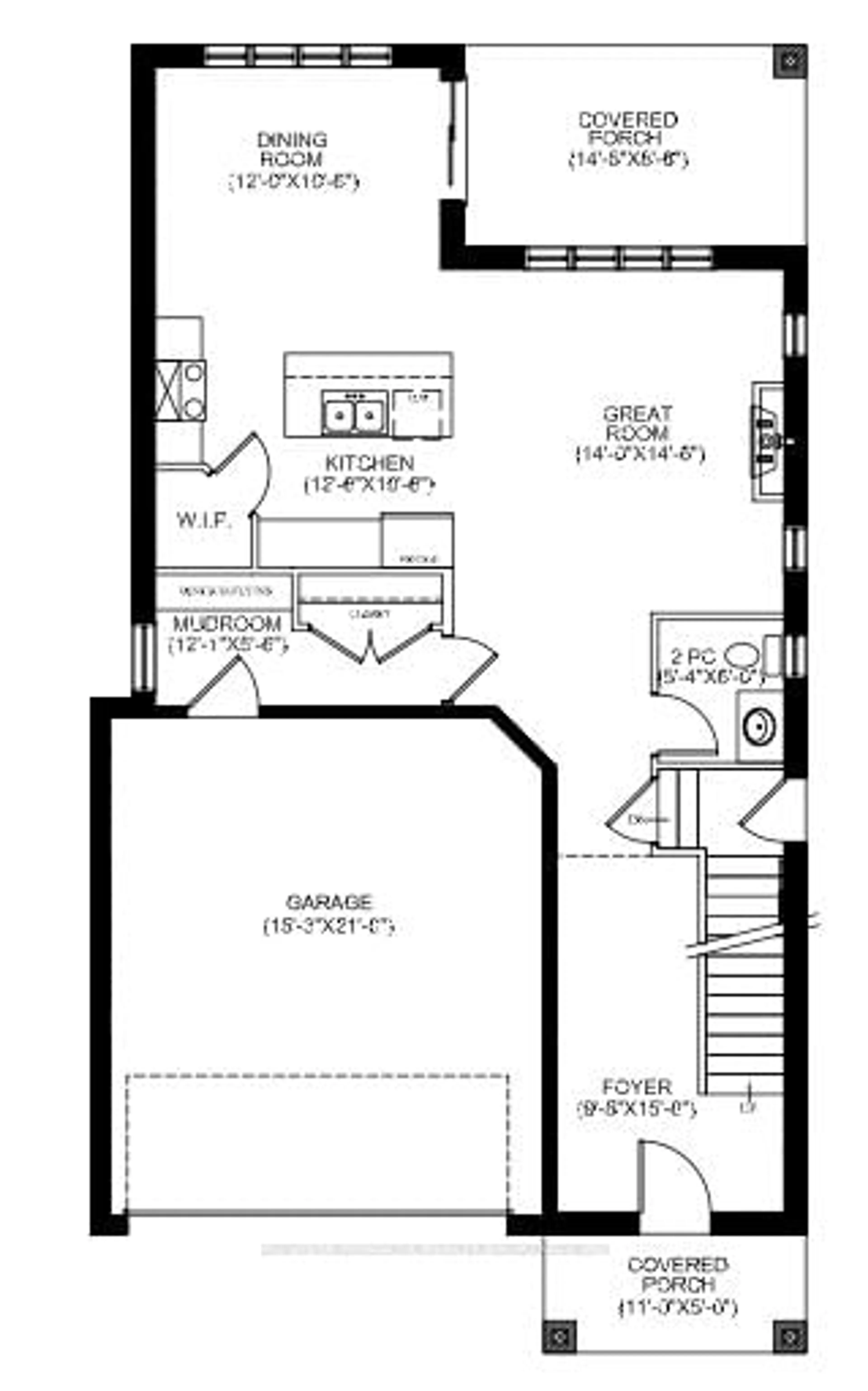 Floor plan for 4252 Liberty Cross, London South Ontario N6P 1J9