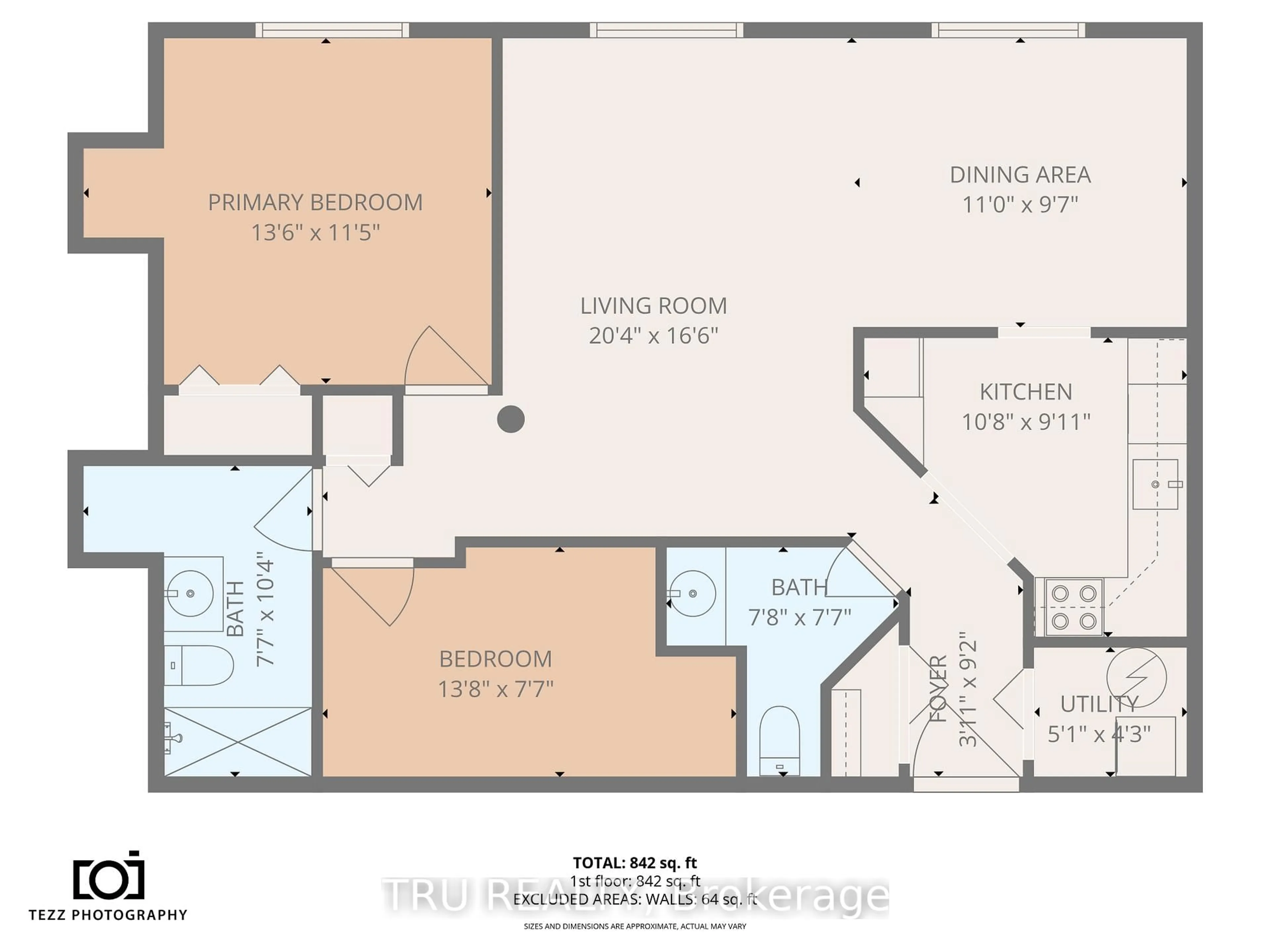 Floor plan for 1 Rosamond St #308, Almonte Ontario K0A 1A0