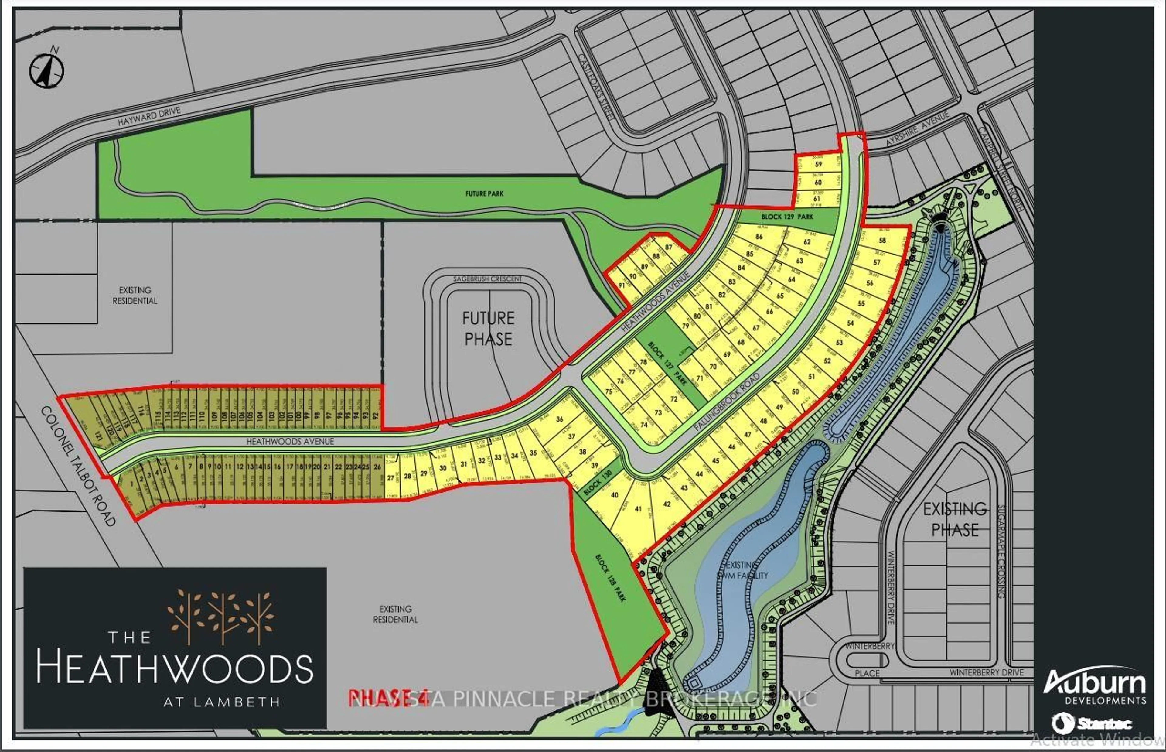 Picture of a map for 4146 Fallingbrook Rd, London South Ontario N6P 1H5